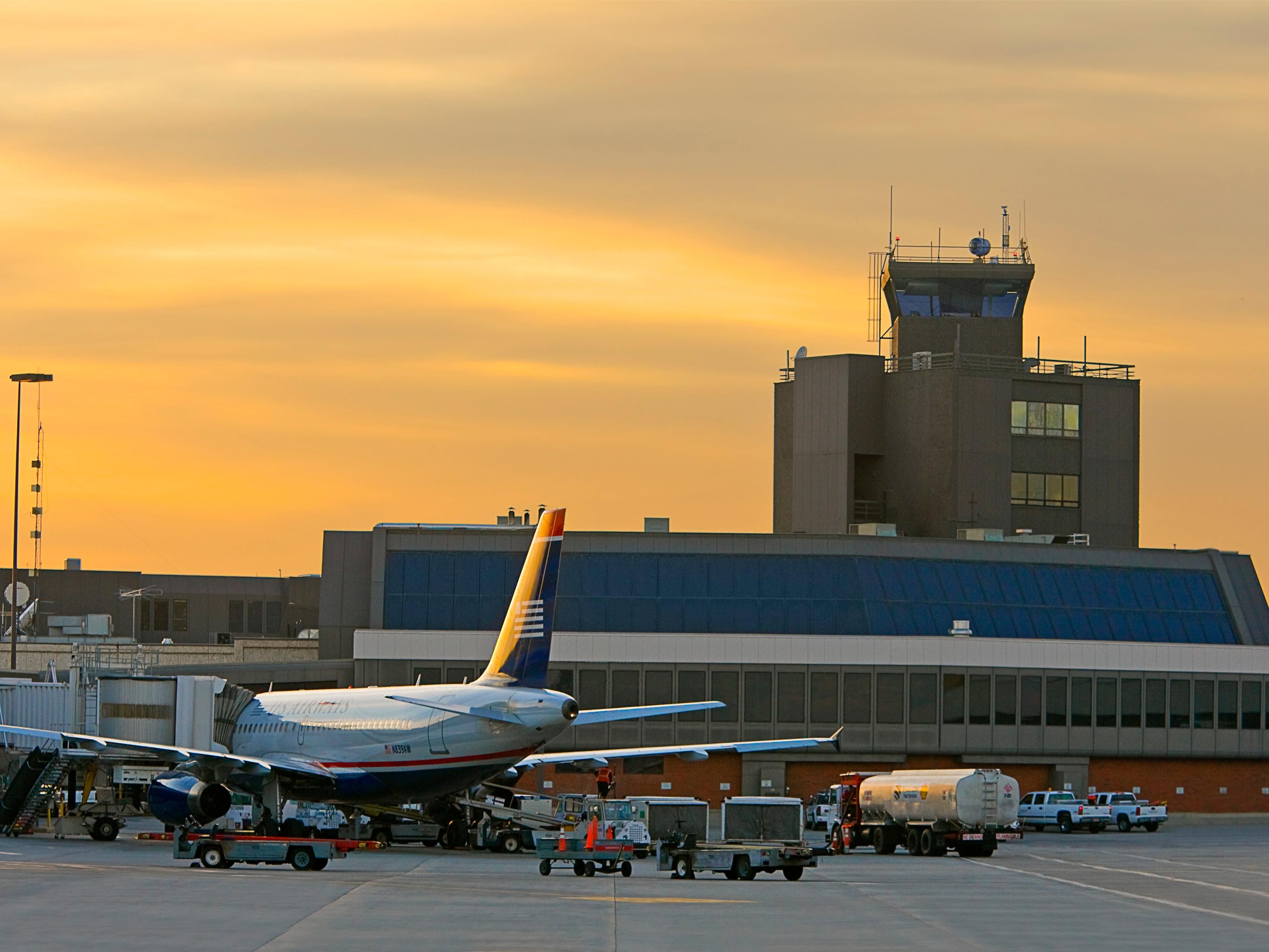 Salt Lake City International Airport is making the next generation of airport design.  The Airport is a short distance from the hotel.