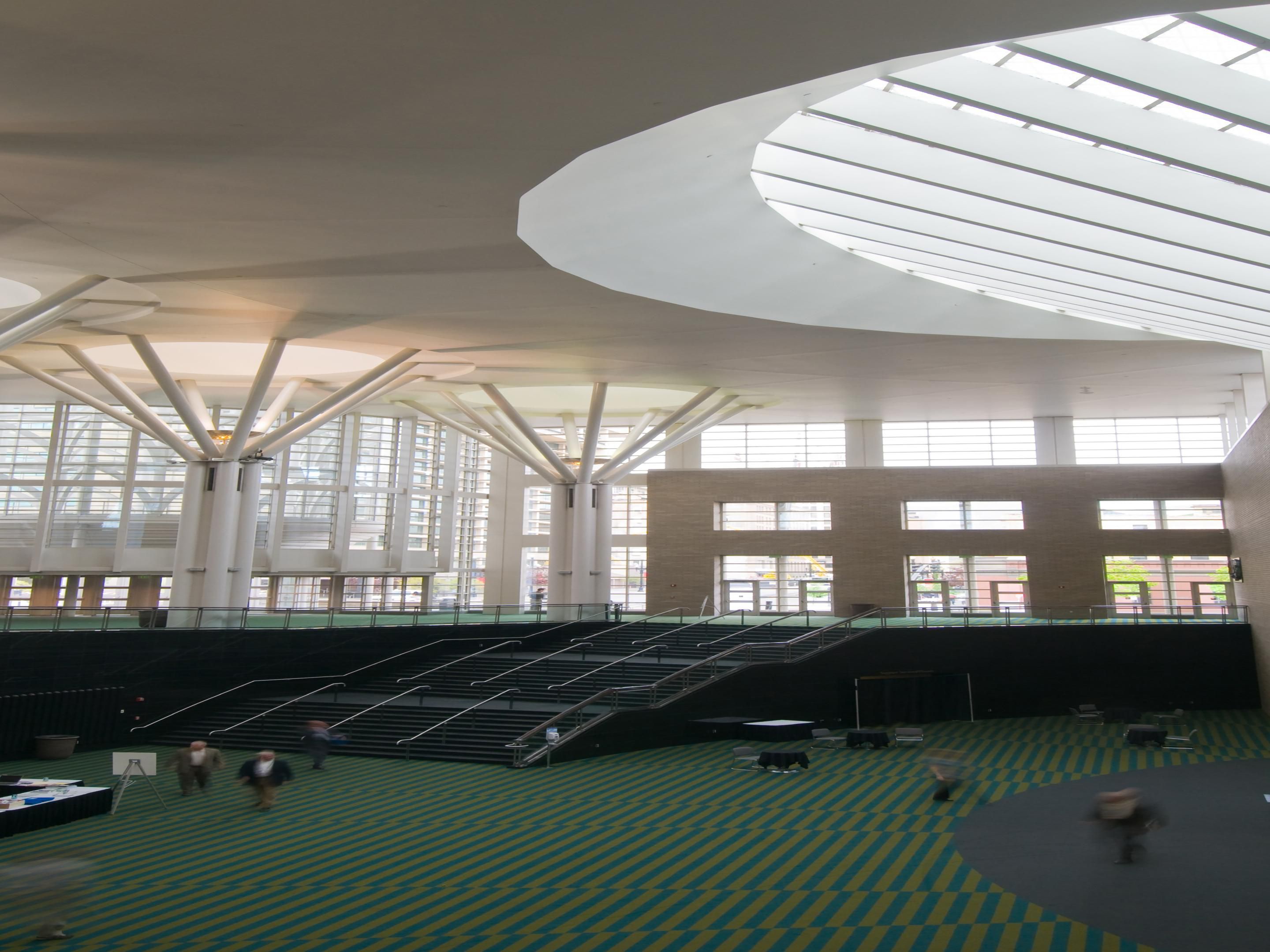 The Salt Palace is located in the heart of downtown Salt Lake and is a perfect setting for conventions or meetings.  