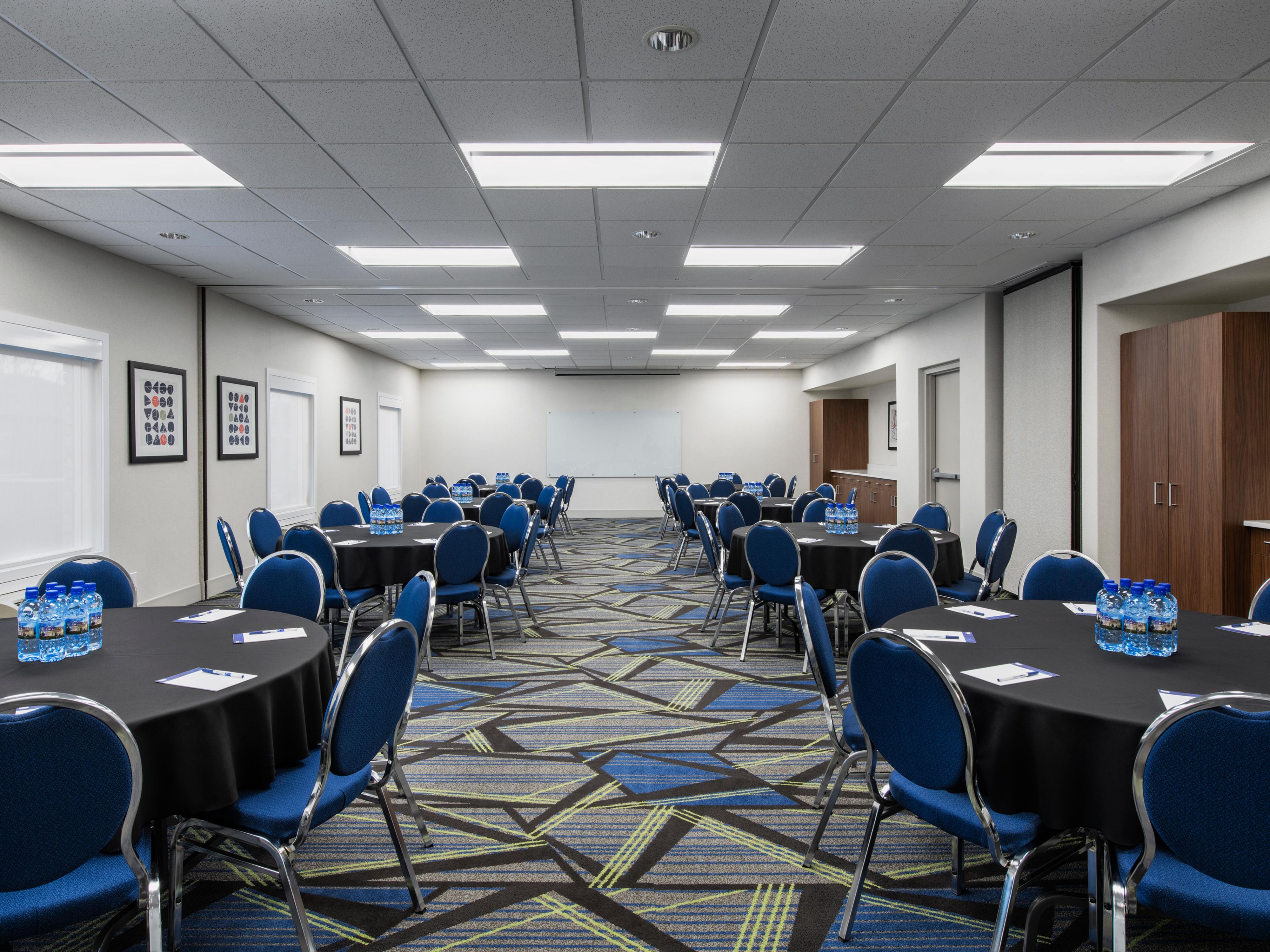 We would love the opportunity to tour you through our beautiful property and introduce you to our team of devoted professionals to develop a unique event experience. We feature over 1300 sq ft of meeting space and can accommodate up to 100. Contact us today!