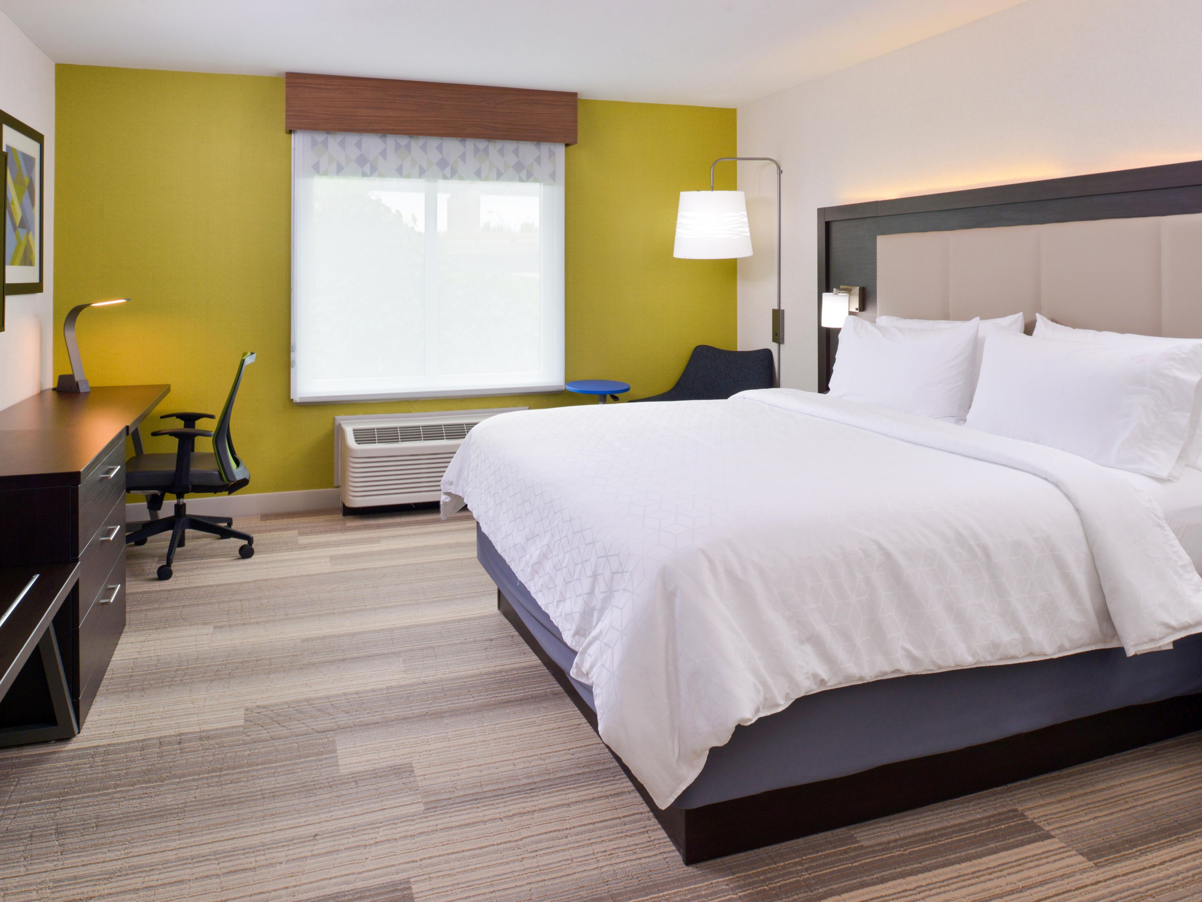 Come lay down on our brand new pillow top mattresses and rest the night away. 