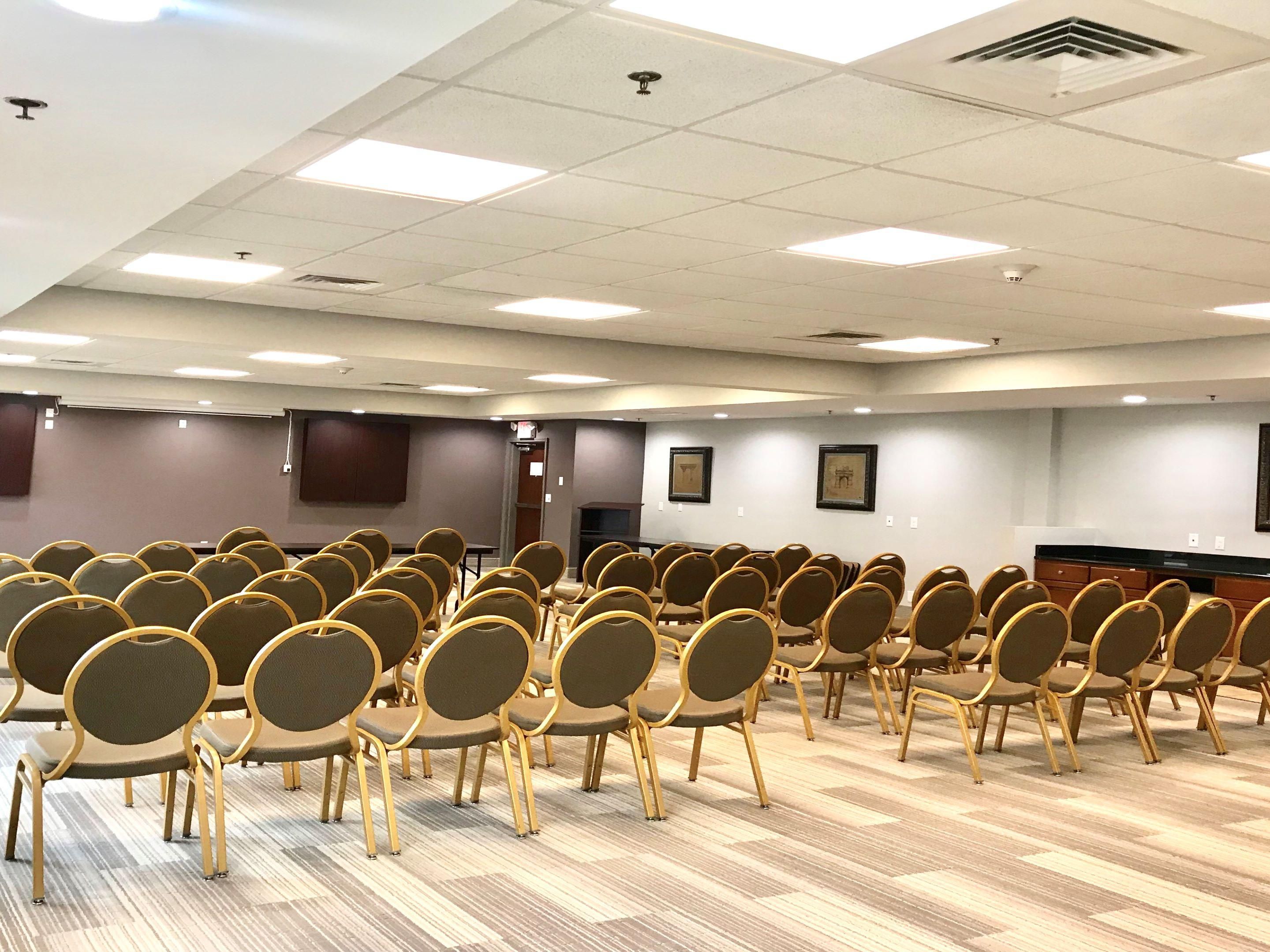 Does your group need a place to meet?  We have a great space available that will accommodate up to 75 people comfortably with tables and chairs 