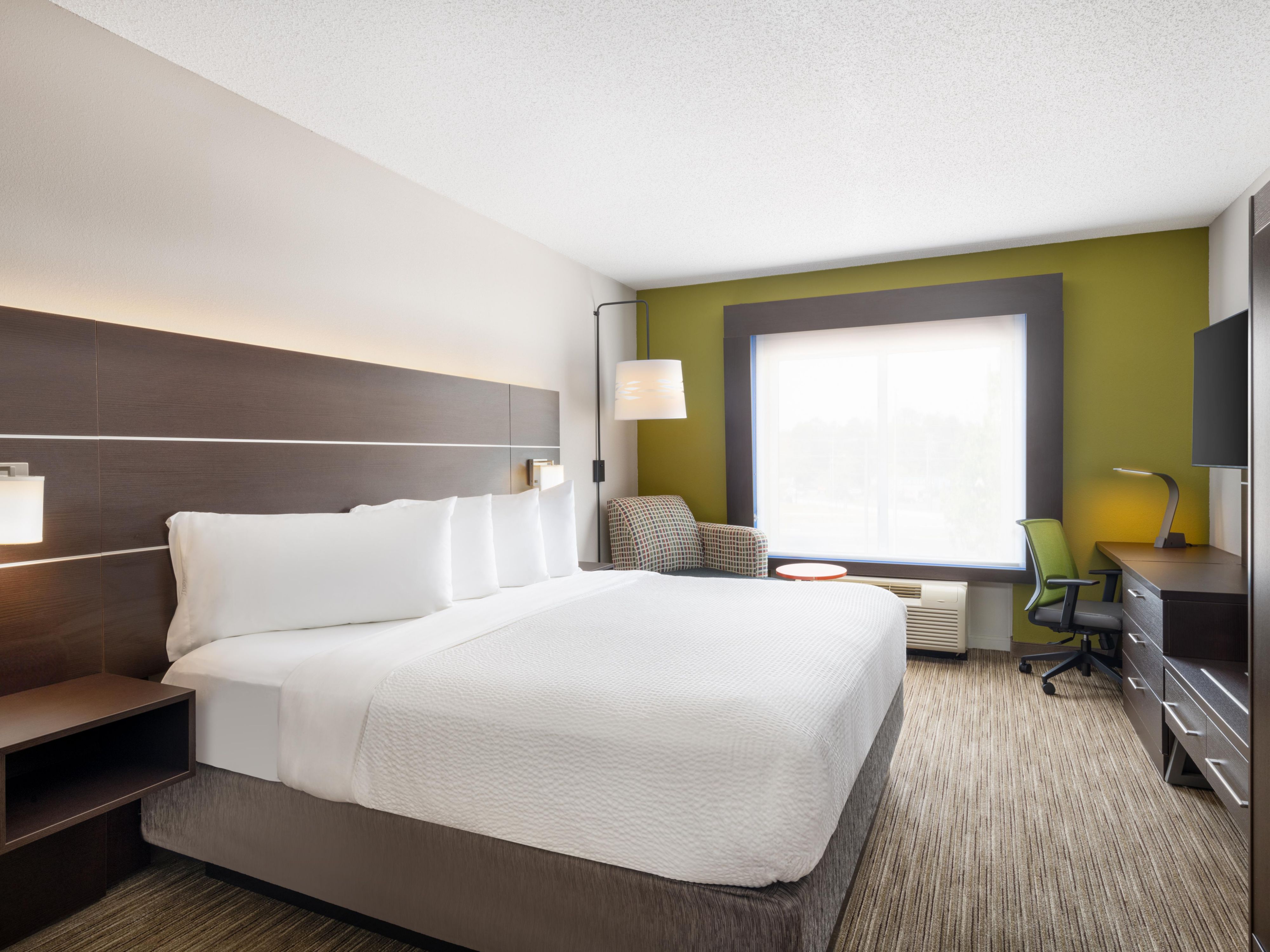 Stylish and serene guest room for ultimate comfort