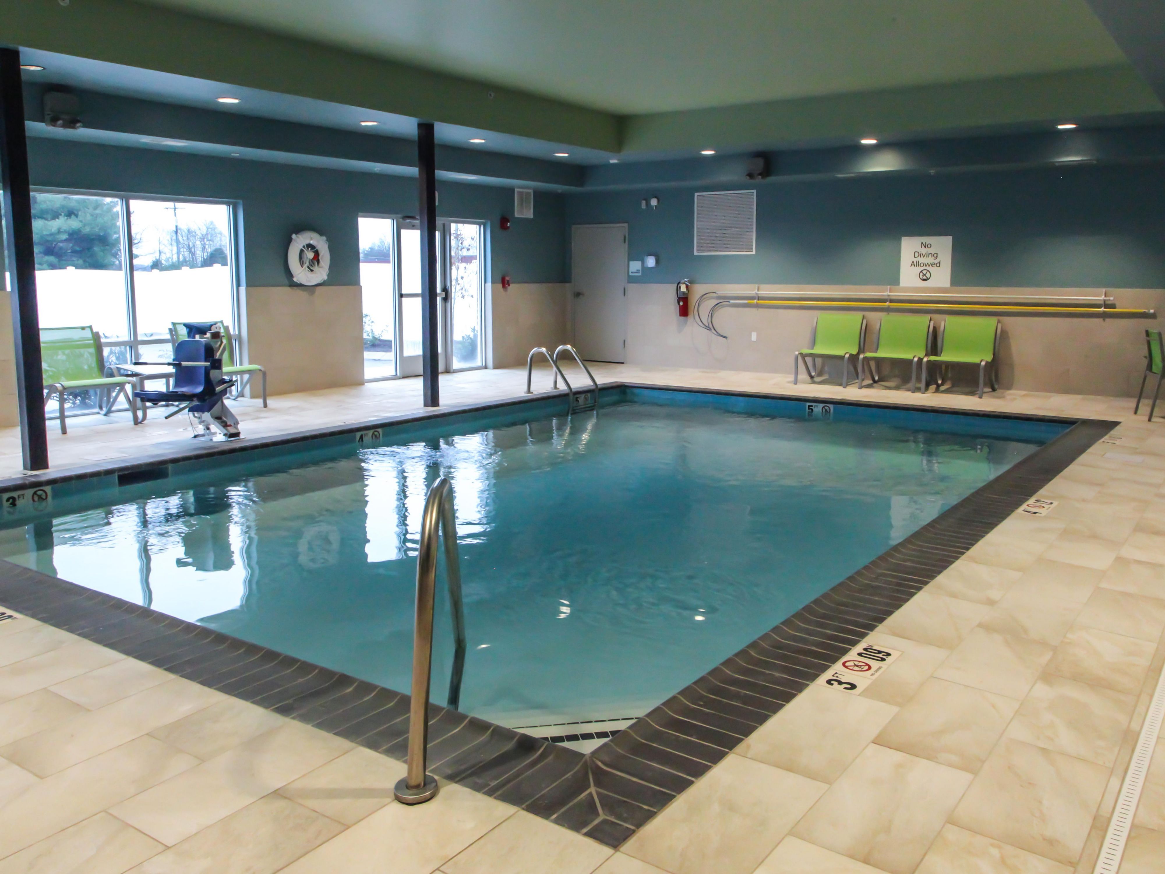 Take a dip in out Indoor Pool open all year!