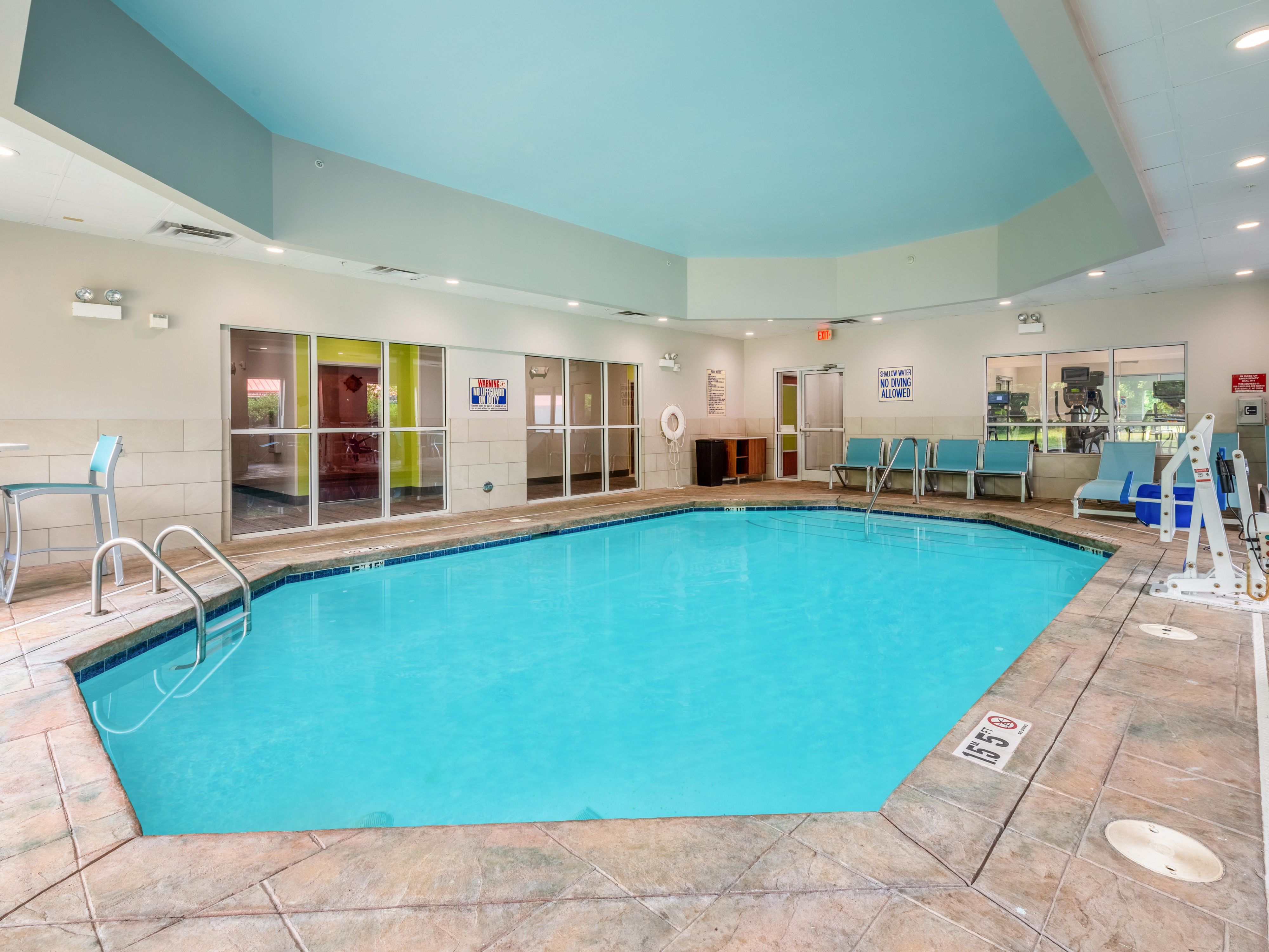 Take a dip in our newly renovated Indoor Pool