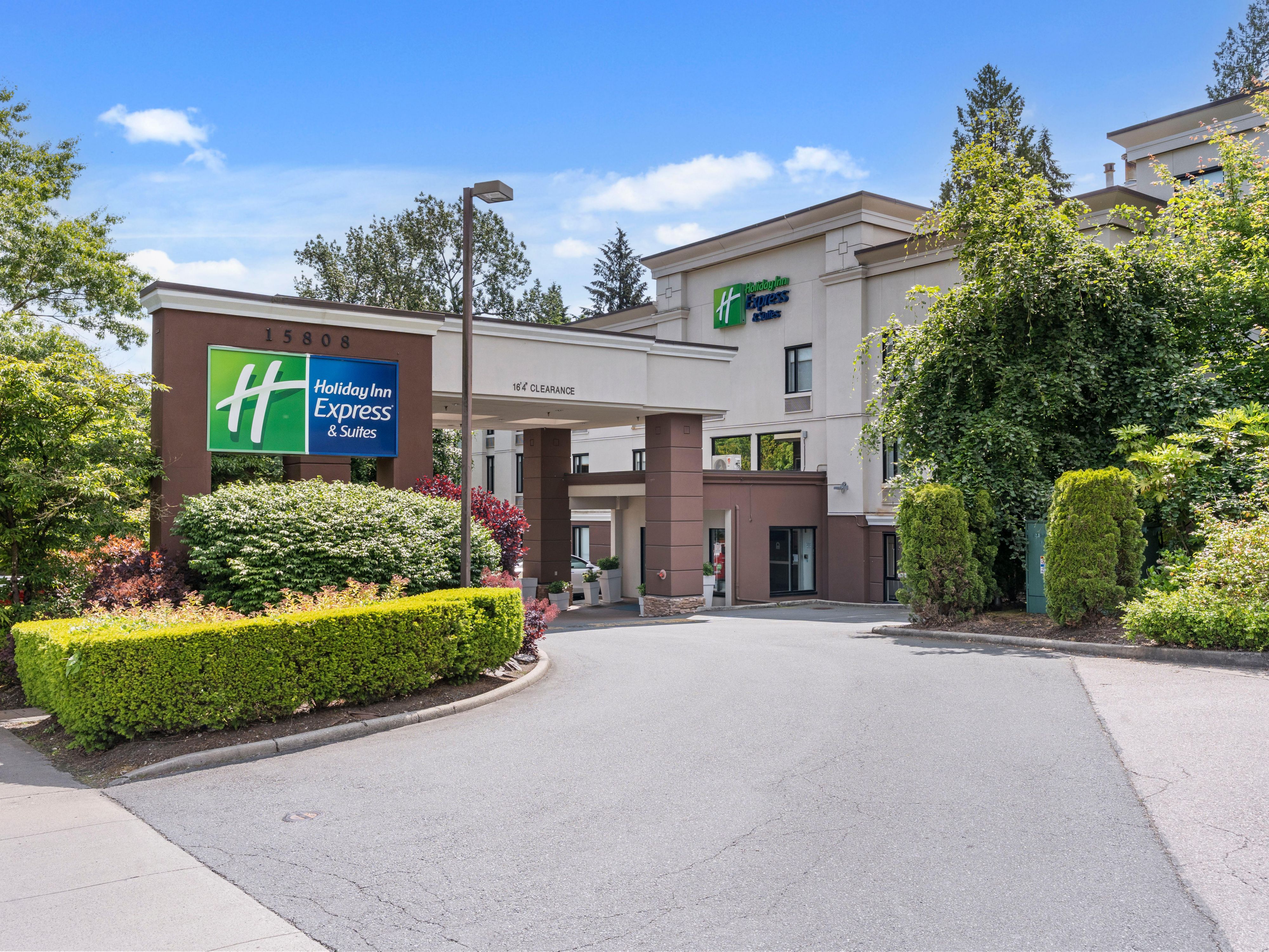 Welcome to the Holiday Inn Express & Suites Surrey!