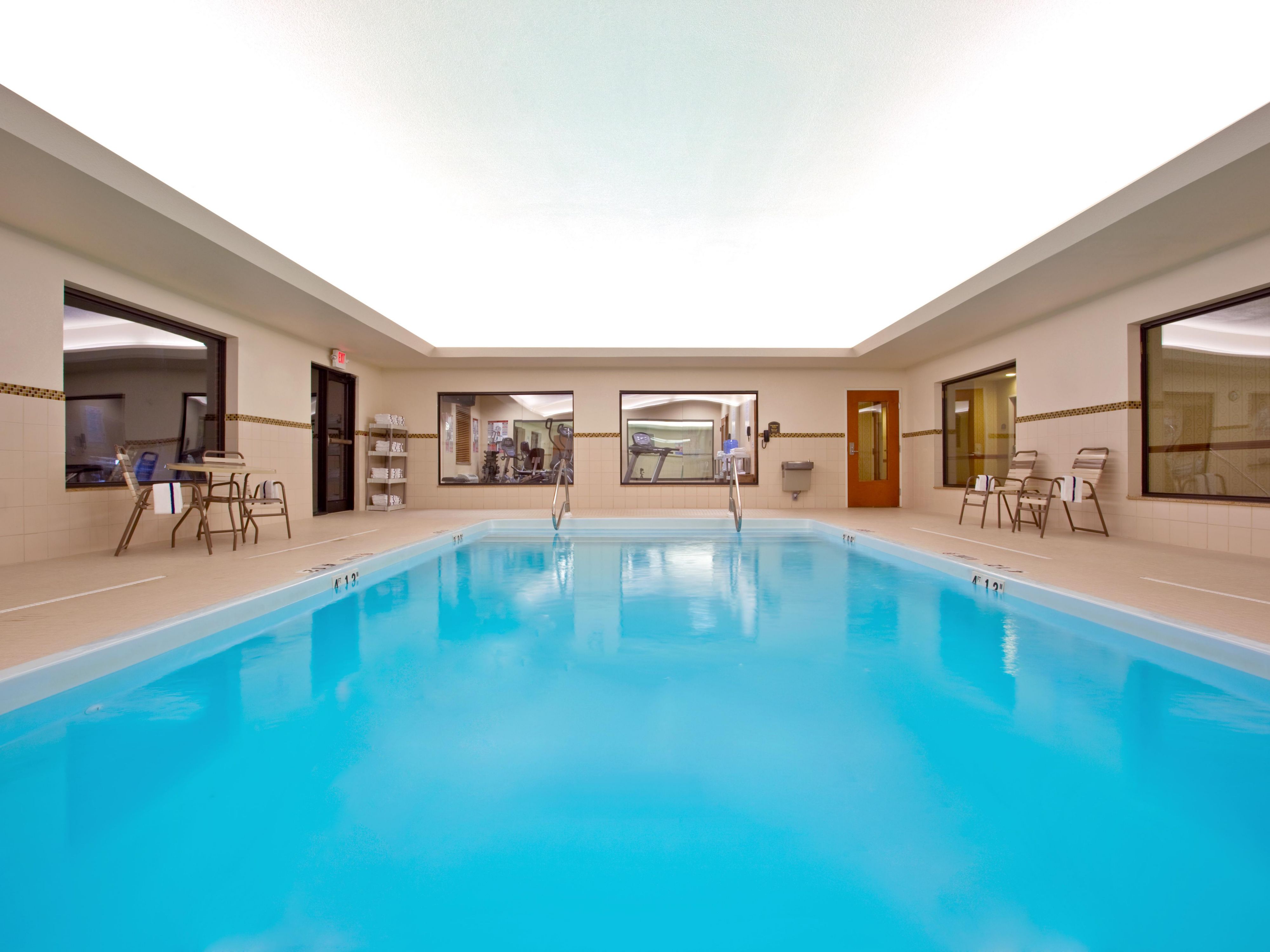 The kids will love our indoor heated pool. The pool is open from 10am until 11pm daily.