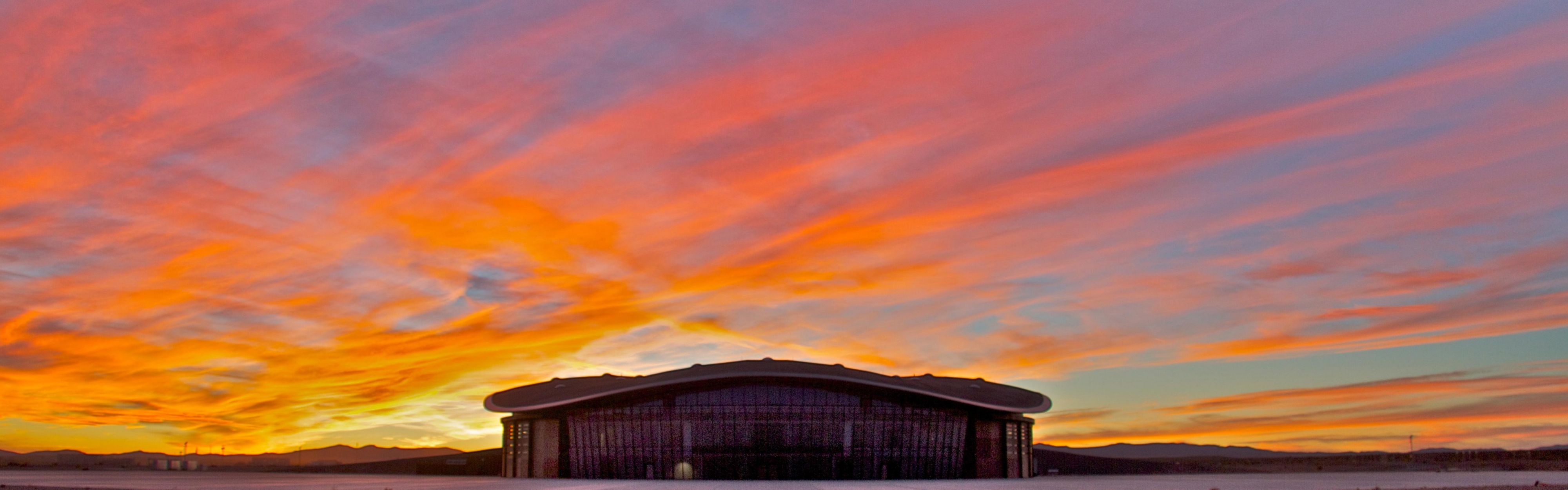 Sunset at Spaceport America