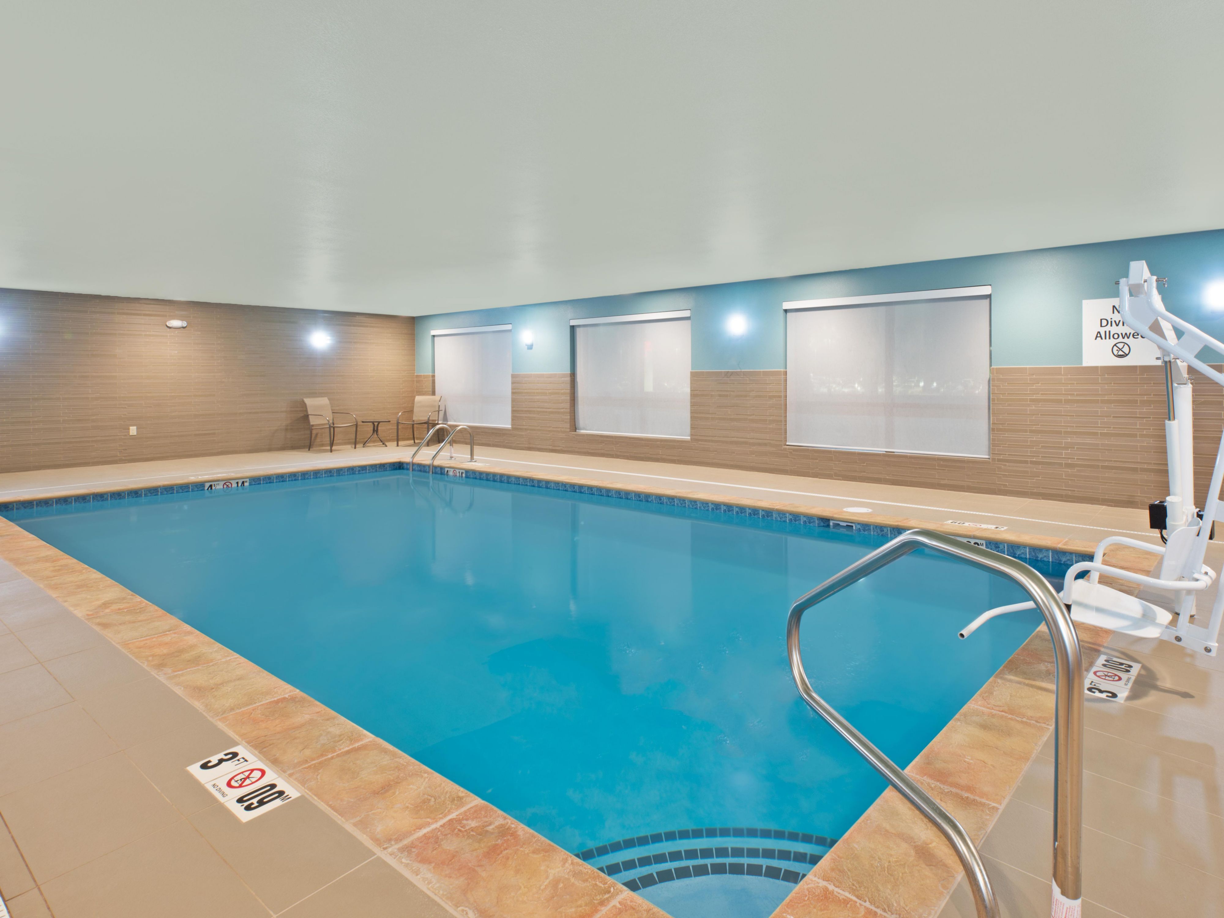 Take a dip in our beautiful new pool!