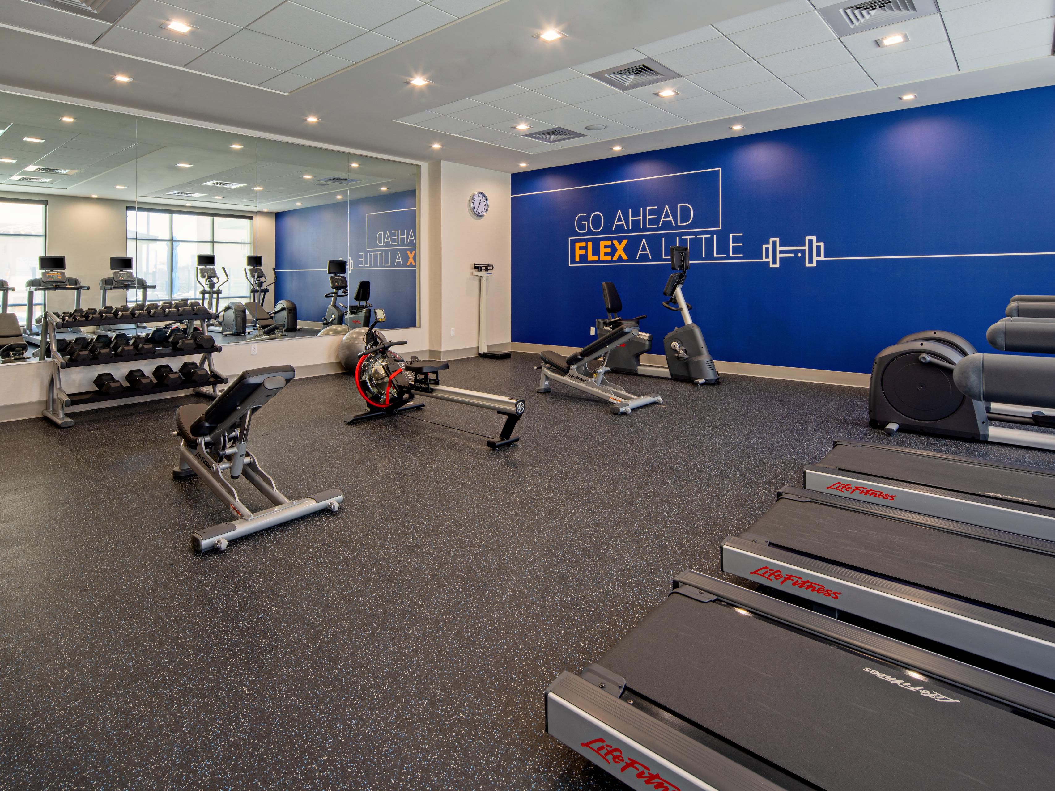 Spare few minutes or an hour at our Fitness Center and get your adrenaline pumping for the day. We have state-of-the-art machines available, so you won't skip a beat while traveling.