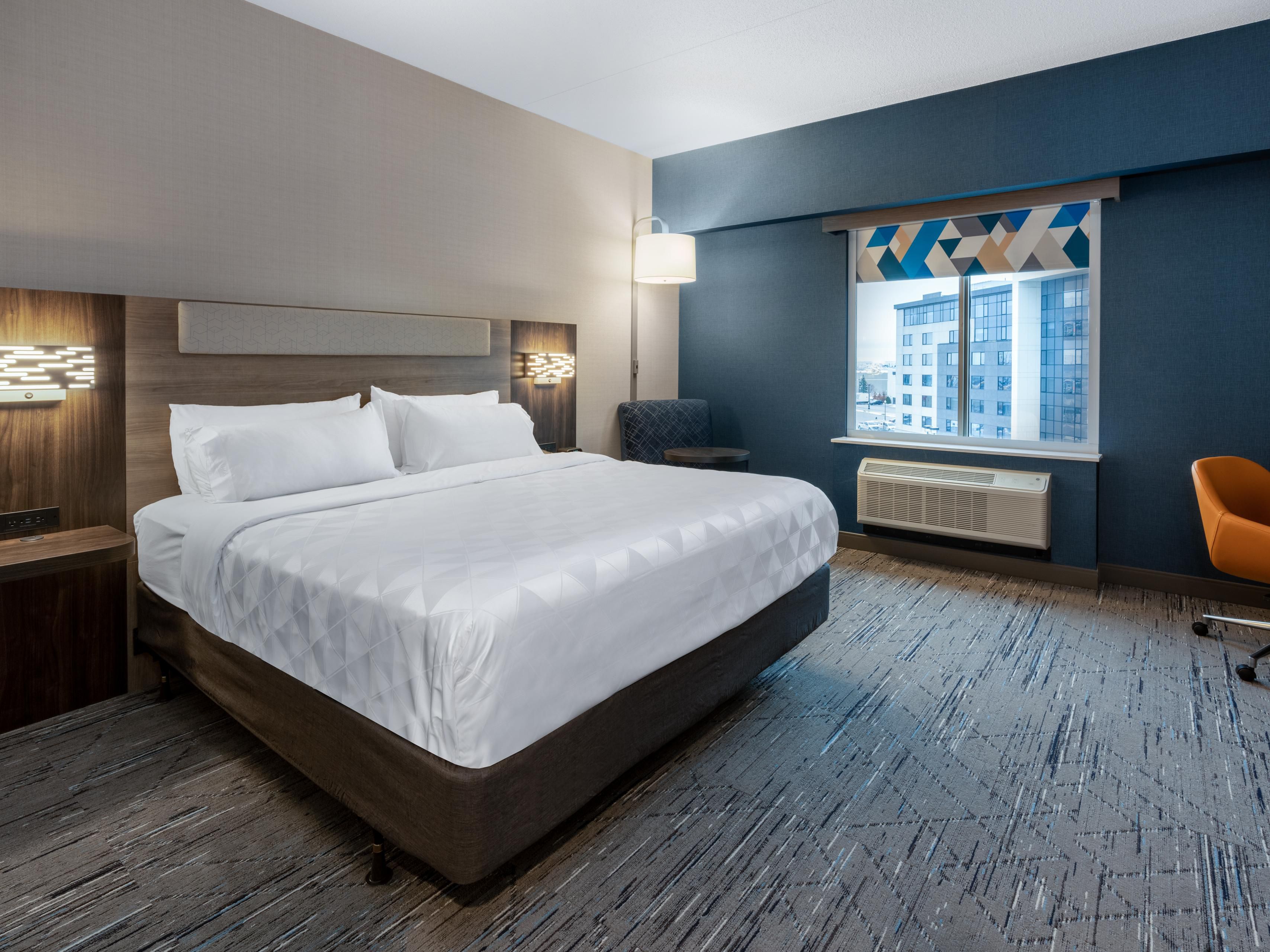 Indulge yourself in our warm, welcoming guest rooms.