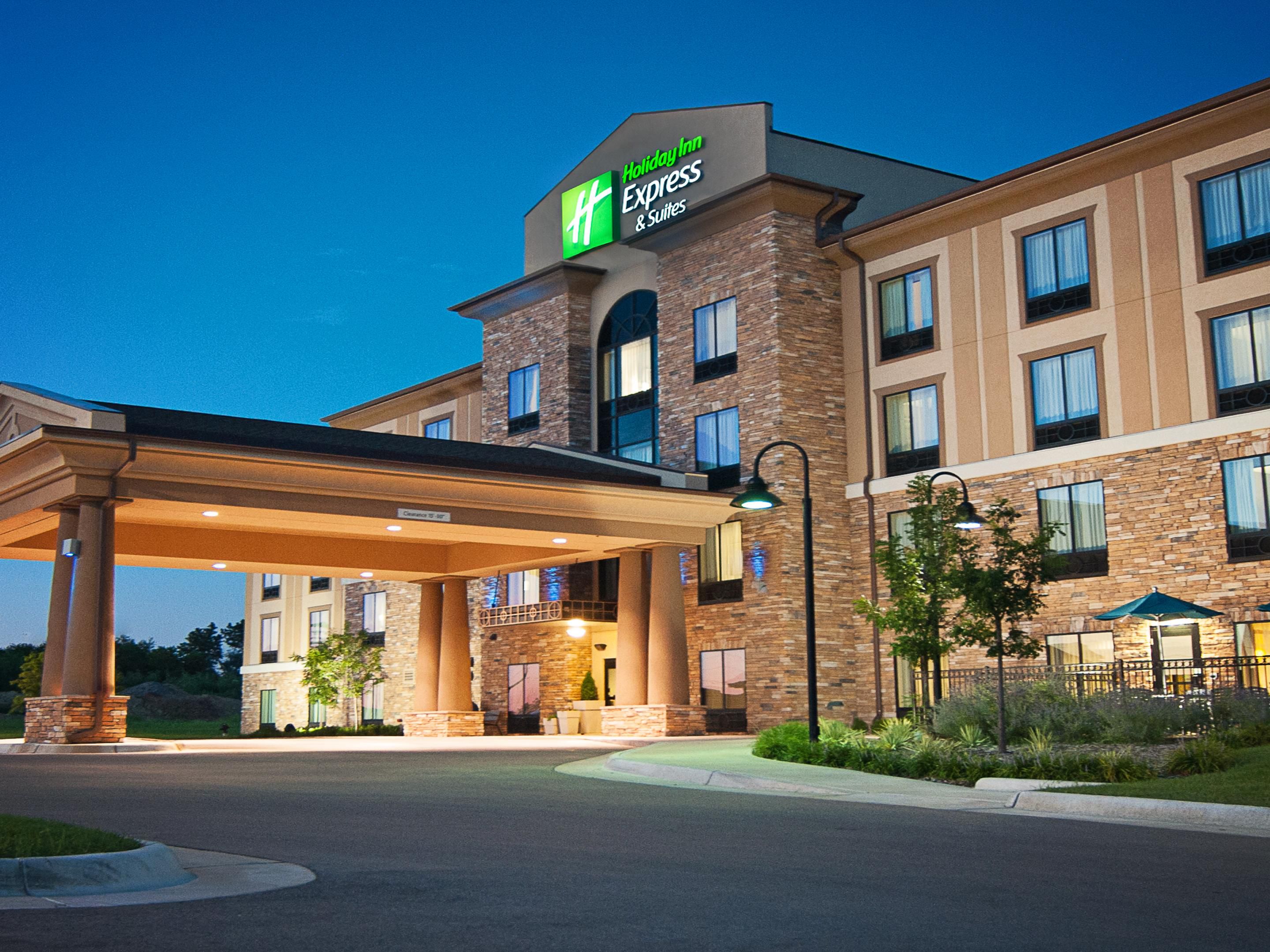 Welcome to Holiday Inn Express & Suites Wichita Northeast.