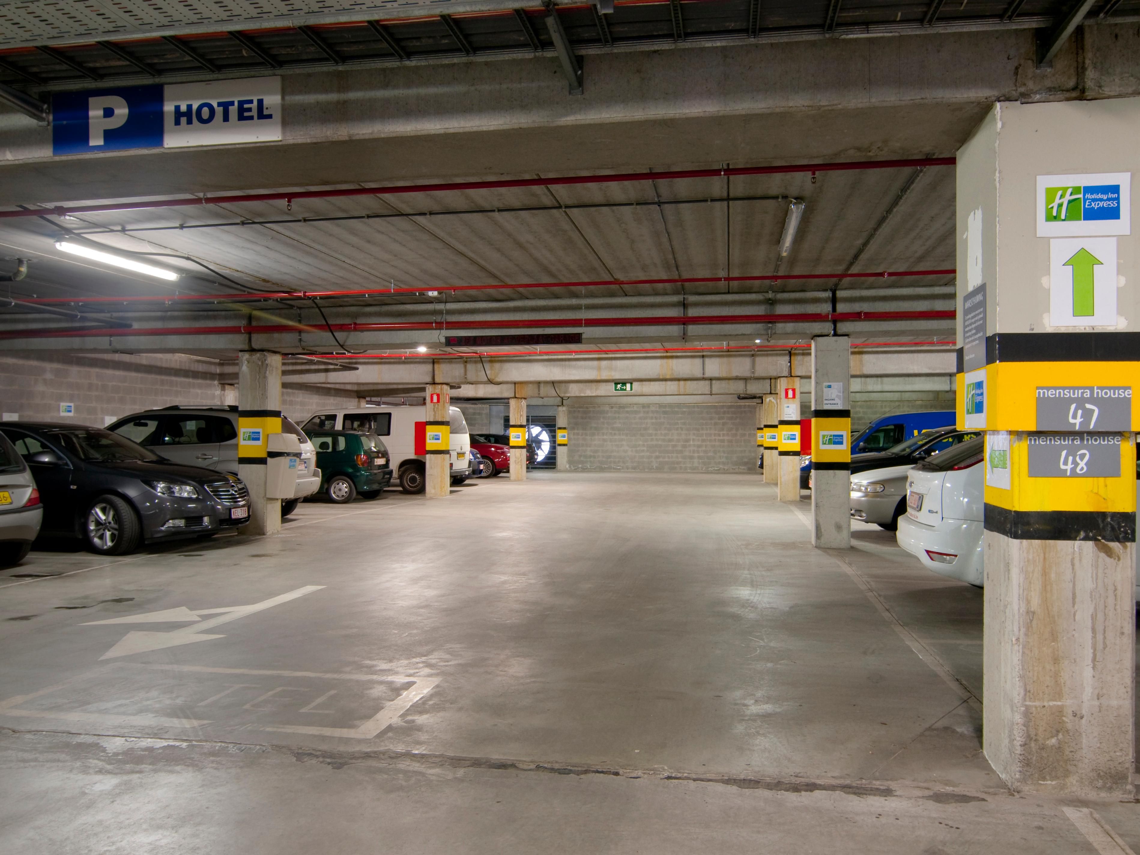 Convenient on-site parking for up to 40 cars is available beneath the hotel. Need a charge? Electric stations are just out front. Limited spots—first come, first served!