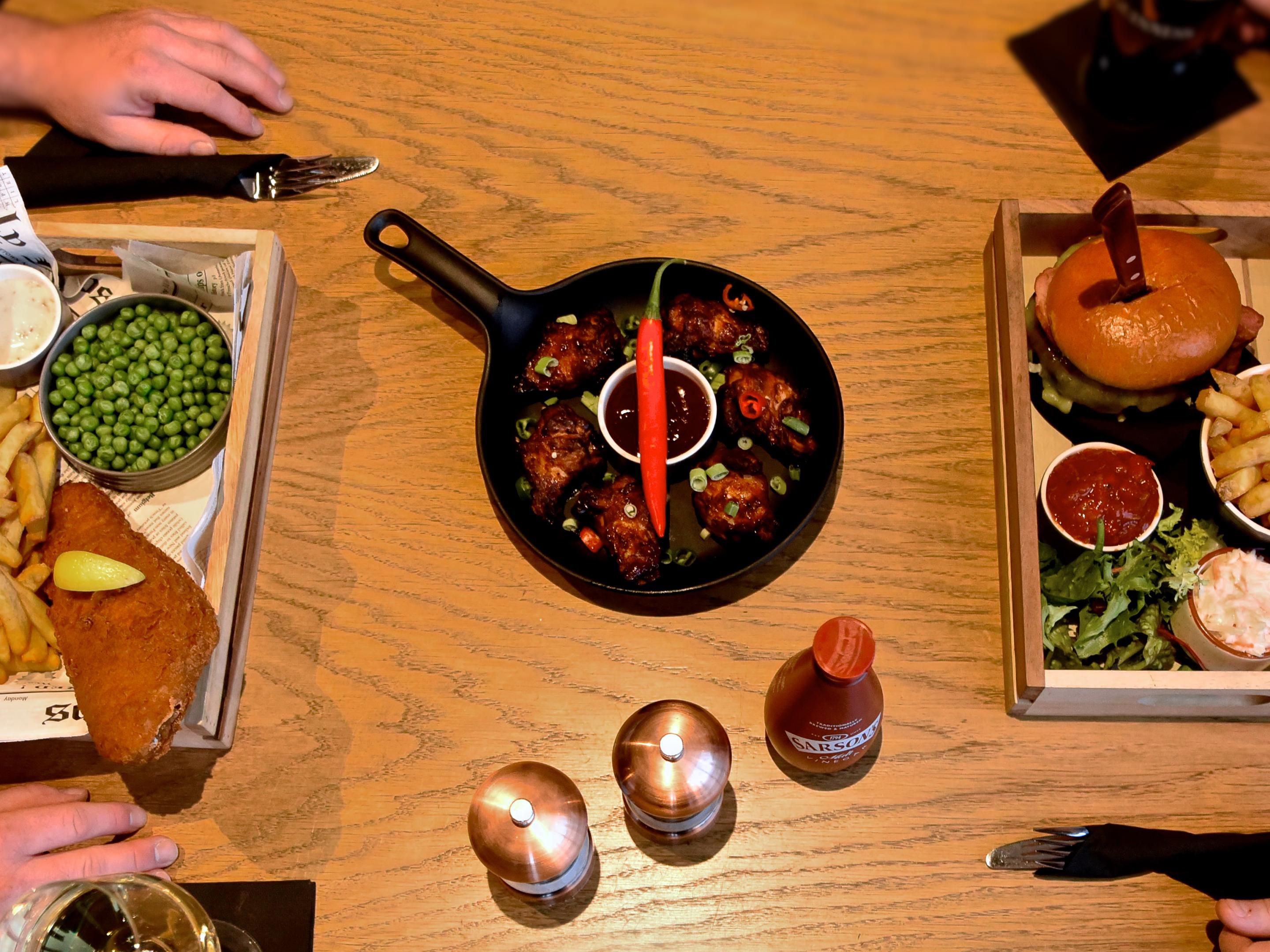 Kick start your day with our free breakfast Indulge in our brand new lunch menu. Indulge in our new soup and sandwich platter, paninis and jacket potatoes between 12pm - 4pm, available for guests and non-residents.