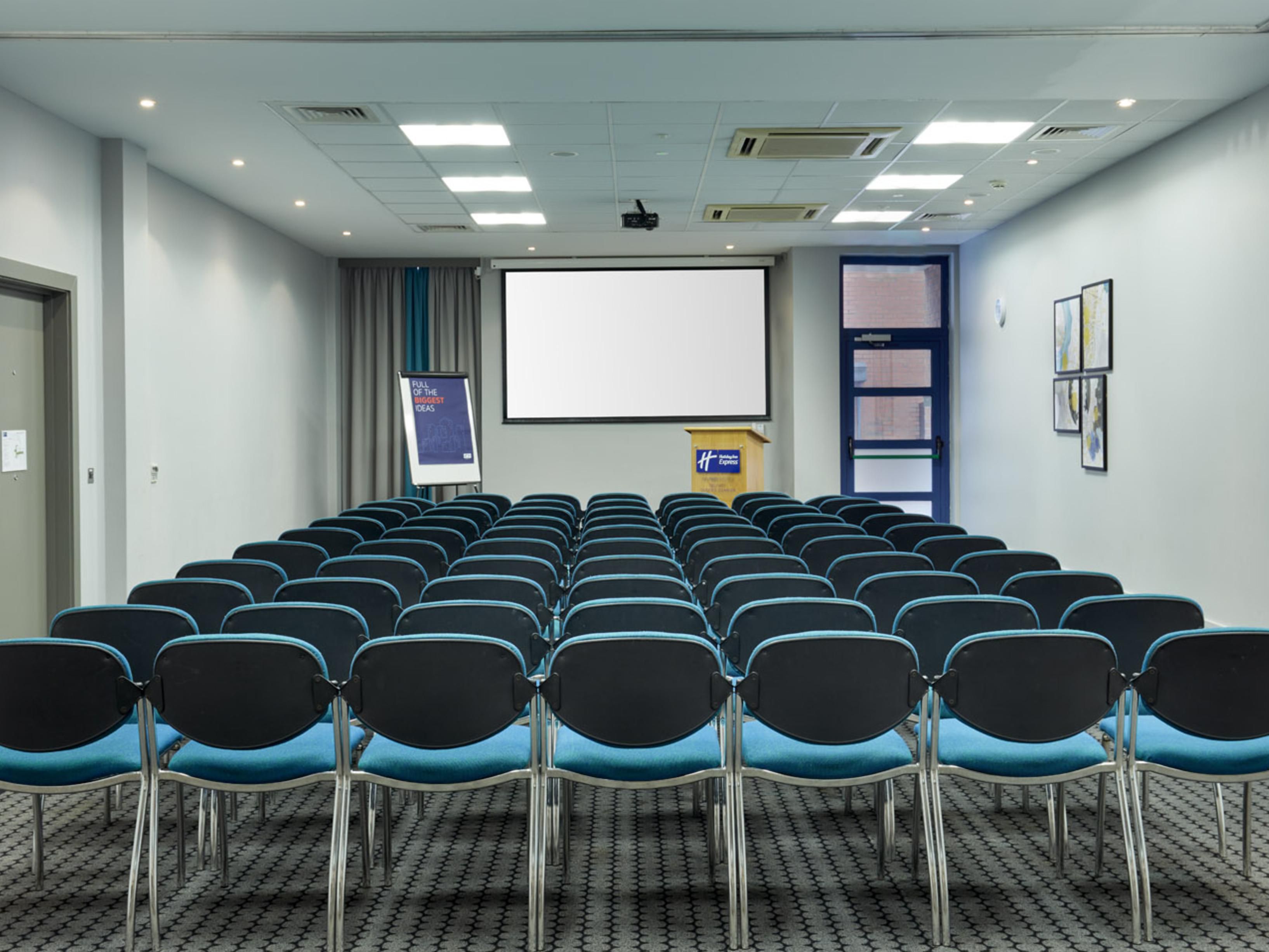 Our 3 meeting rooms can accommodate up to 105 delegates and each include basic AV equipment, air conditioning and conference stationery. Your delegates will benefit from our free secure 24/7 car park. Keep everyone fuelled with our delicious and healthy food options. 