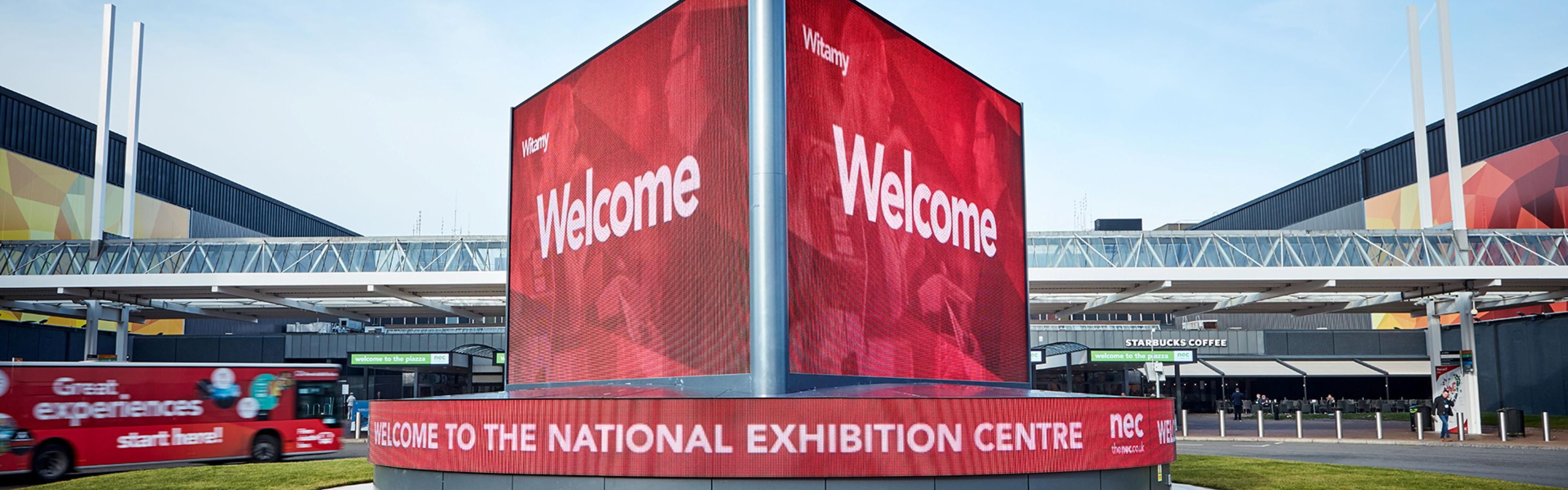 Only 10 minutes from our hotel - NEC events await you!