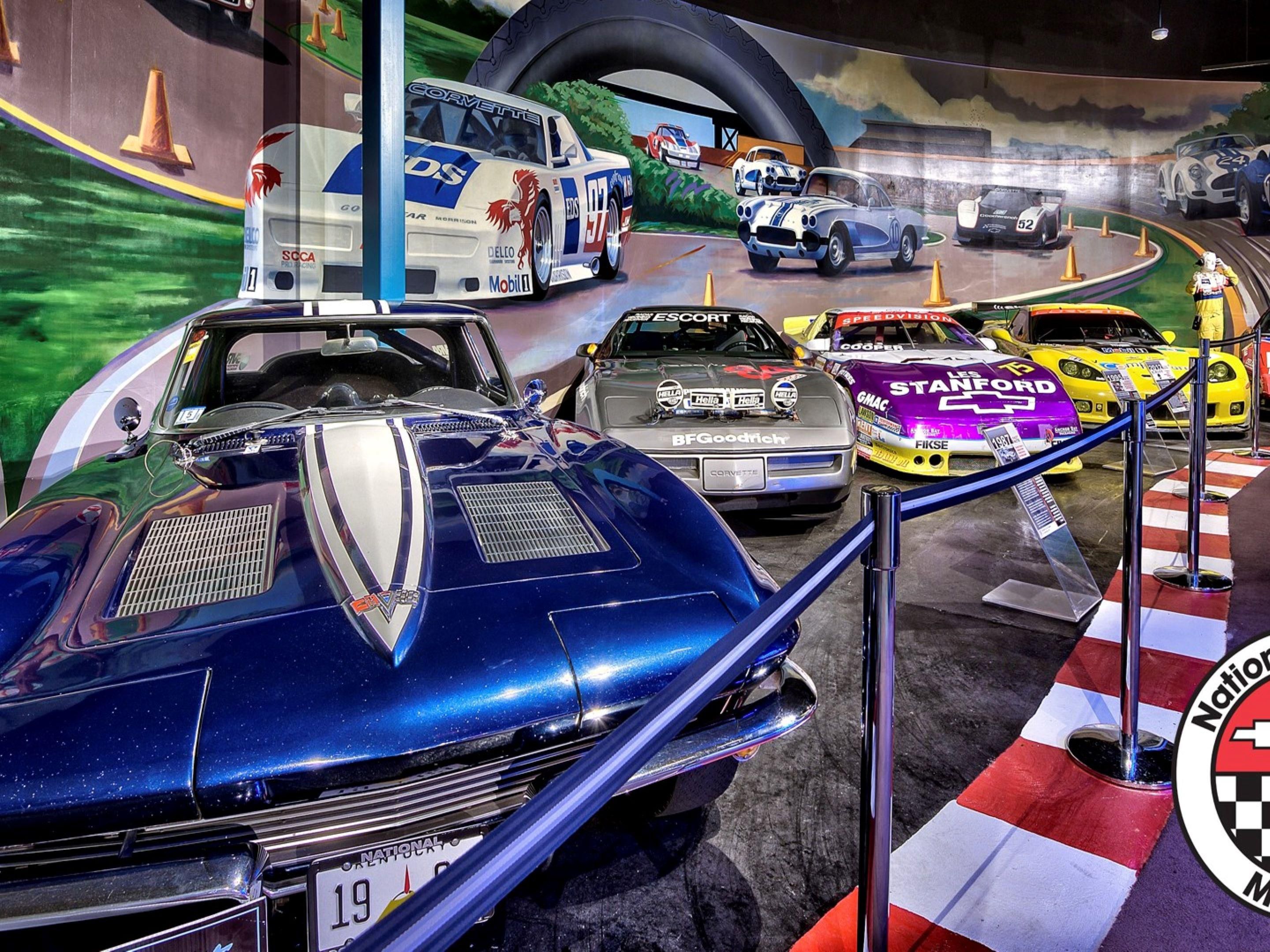 Save by staying with us and visiting the museum, located just 10 min down the road. Experience the evolution of America's Sports Car!