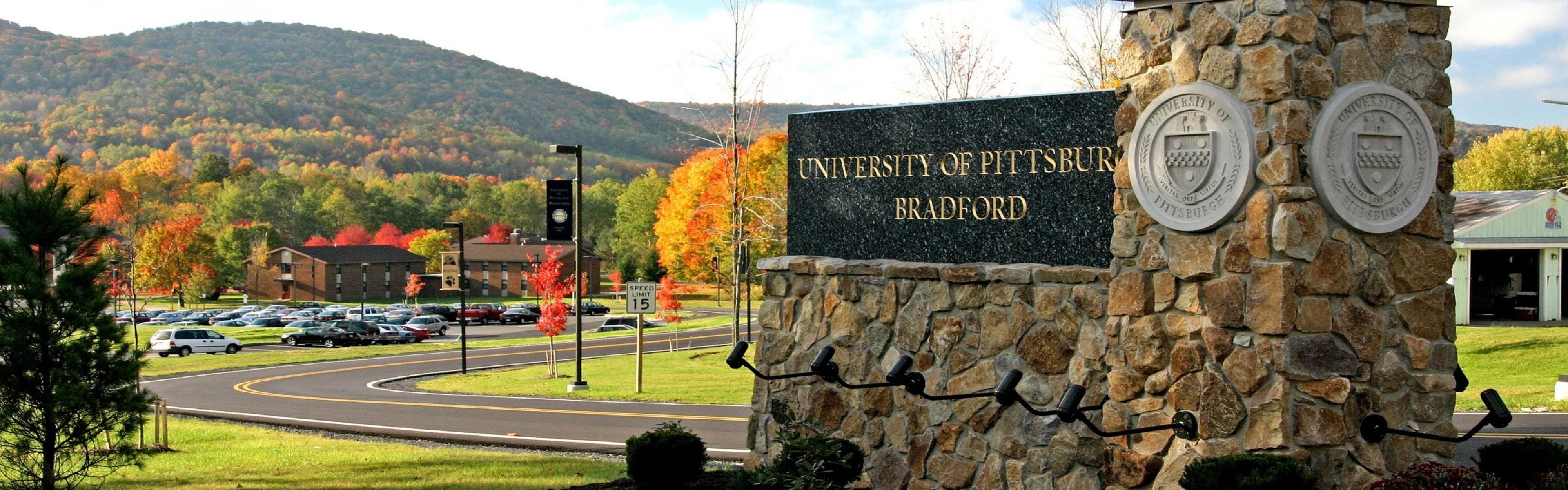 Just a 2 mile drive to University of Pittsburgh at Bradford