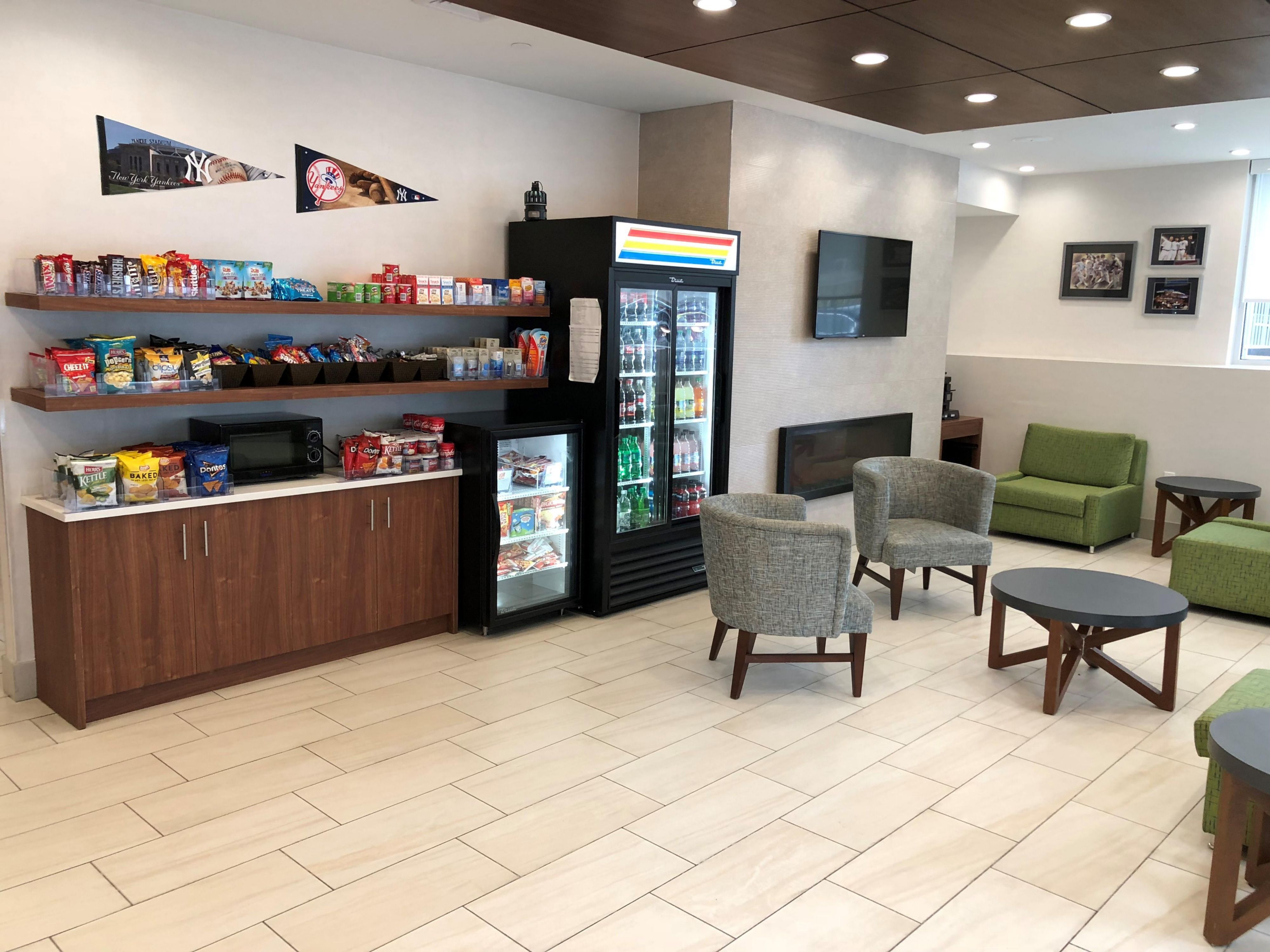 Take advantage of our 24 hour snack shop