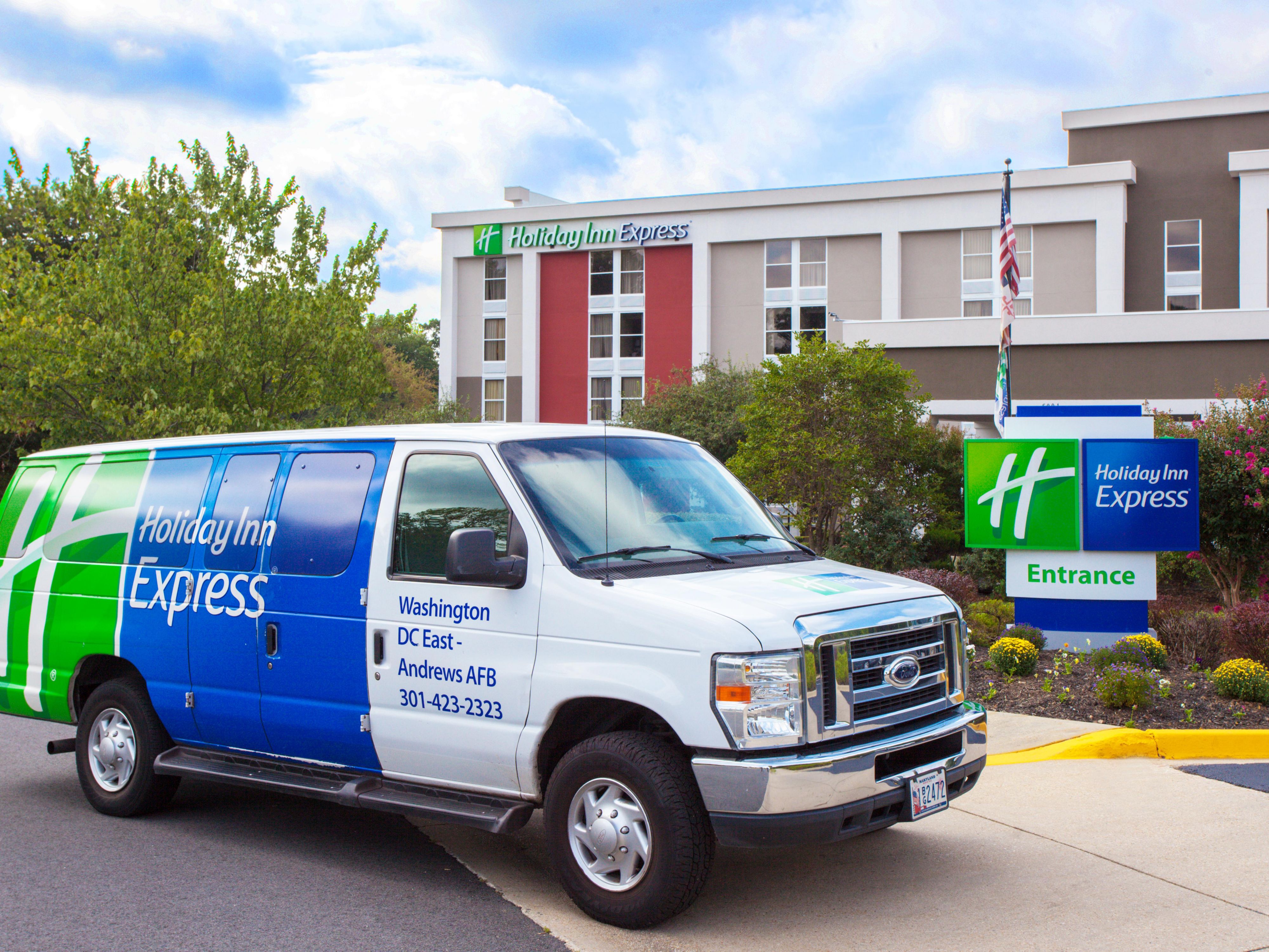 Take advantage of our shuttle services to visit our local restaurants. Our shuttle will also drop you off at the Branch Avenue Metro Station if you want to head to Downtown Washington D.C. or go watch your favorite football team play at Fedex Field!