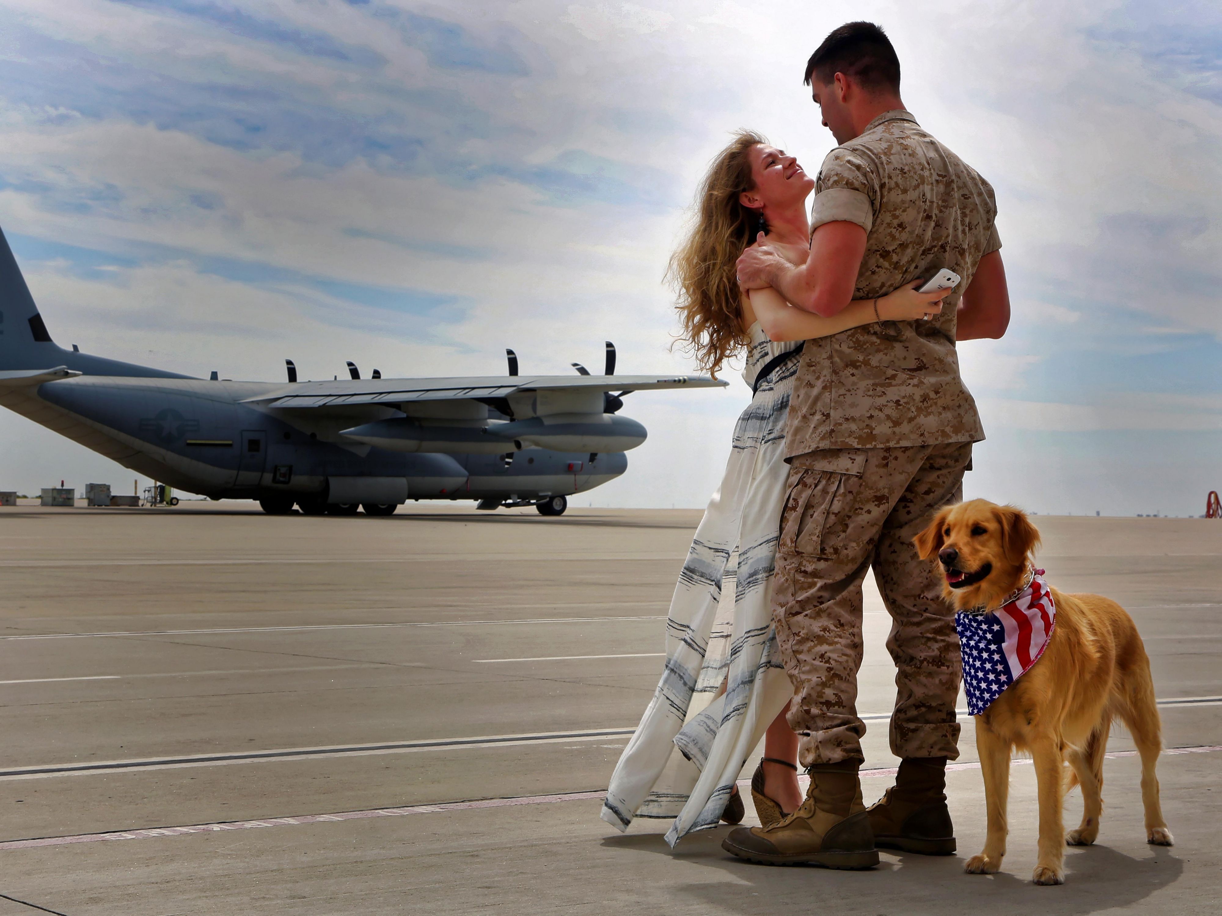 Holiday Inn Express Andrews Air Force Base an IHG Hotel now welcomes up to two dogs with a weight limit of 50lbs per dog for an additional nonrefundable fee of $75 per stay. There is a grassy area with a waste station on the property for pet relief.