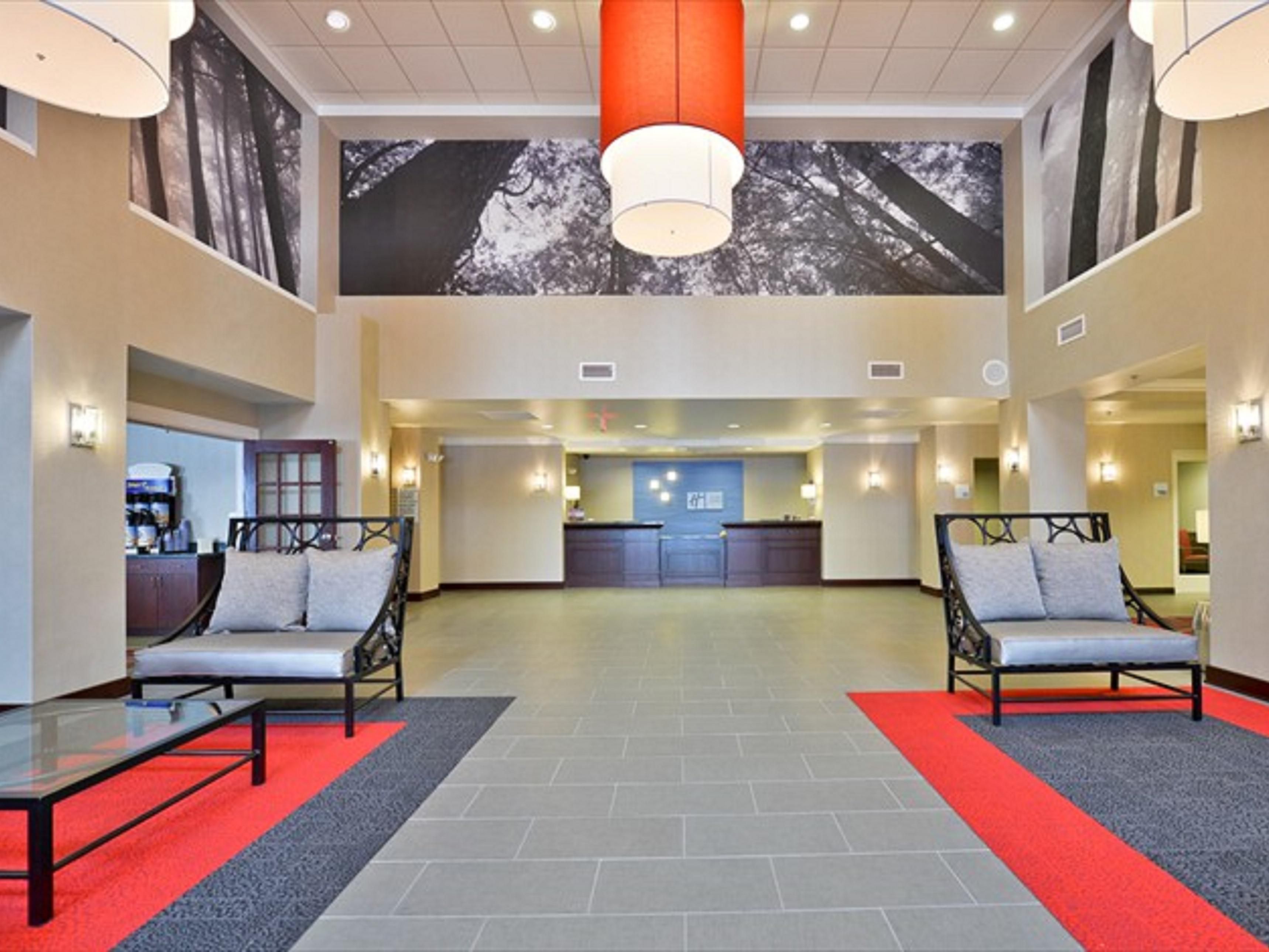 Welcome to the Holiday Inn Express, we hope you enjoy your stay!