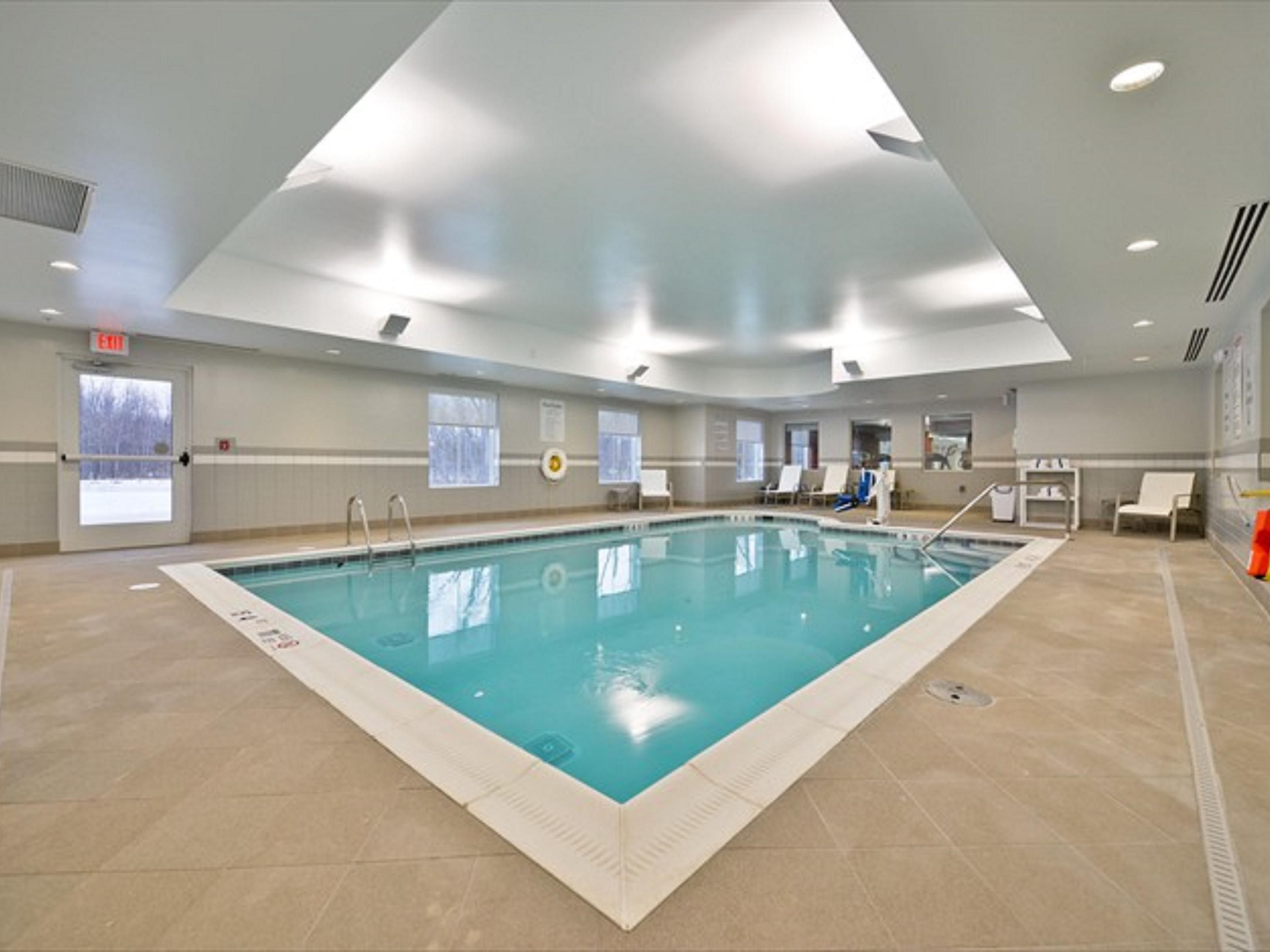 Enjoy a nice swim in our heated indoor pool. Open daily from 6AM to 11PM.