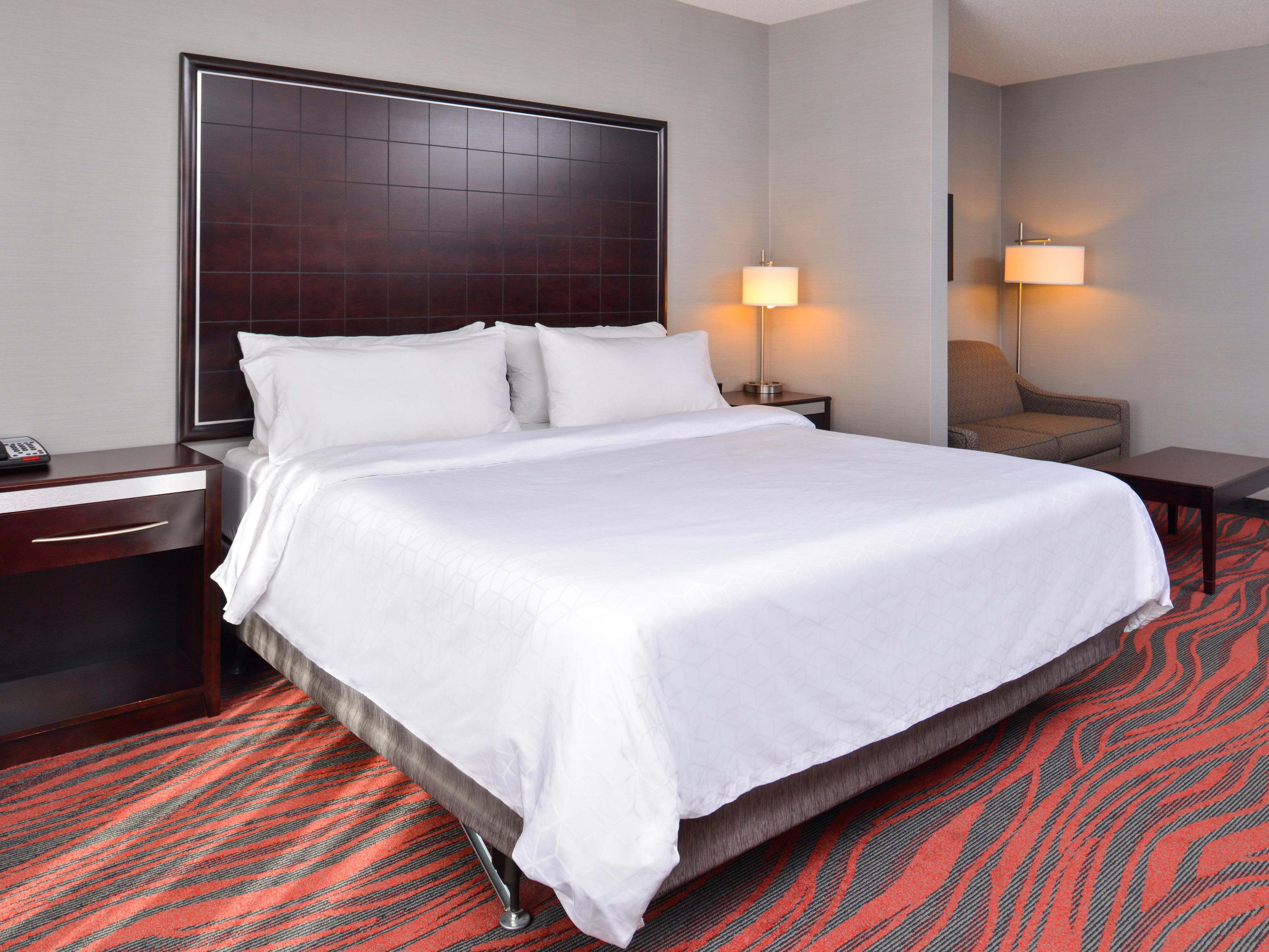 King Executive Suite with a Pull Out Sofa Bed