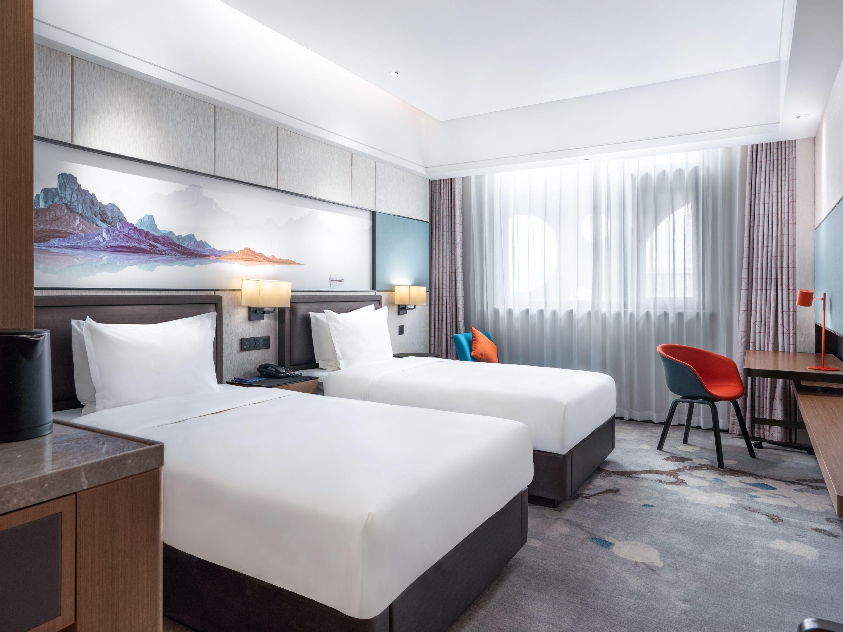 高级房双床带小冰箱