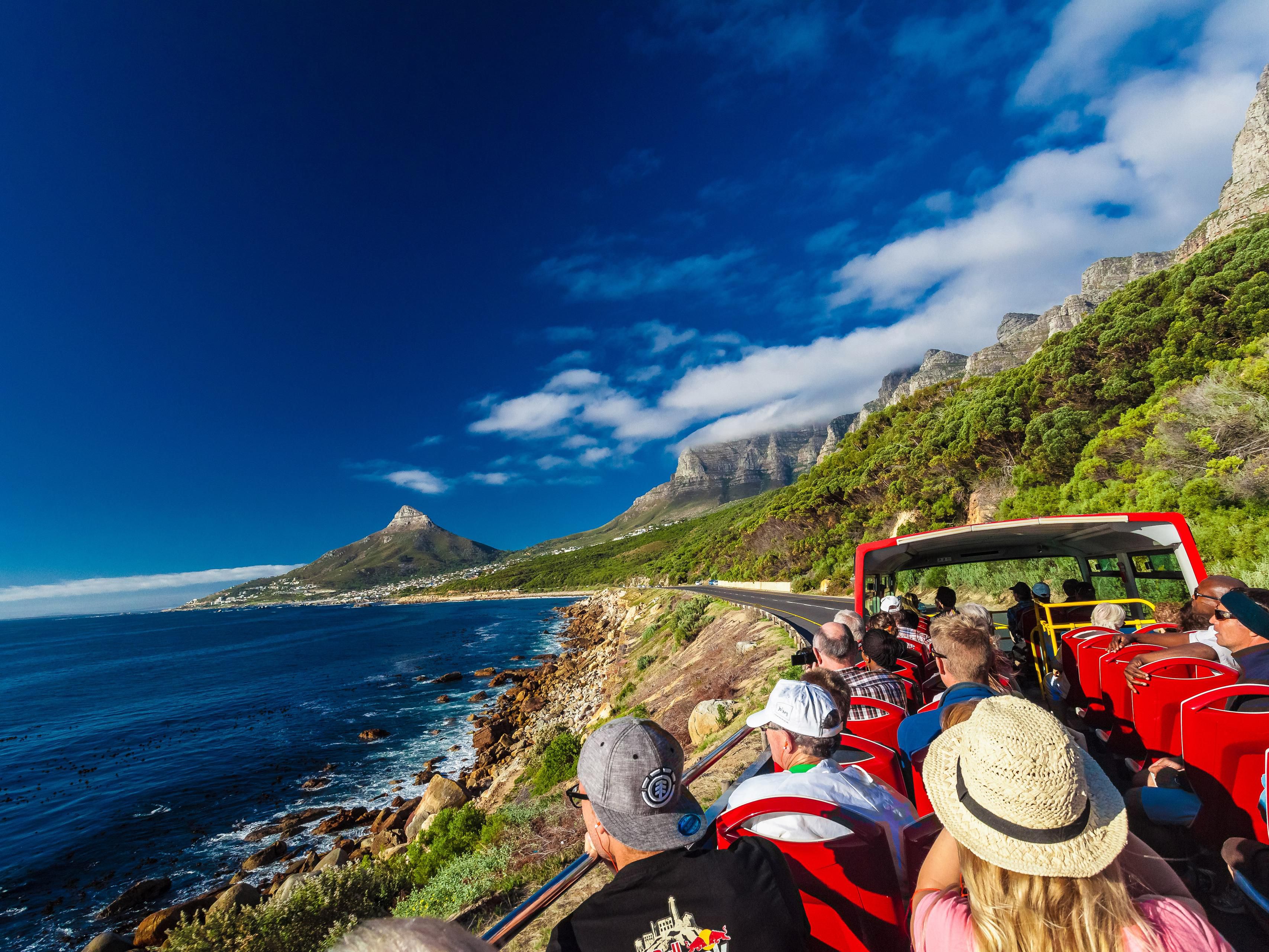 Explore Cape Town in style with the iconic Red Bus Tours, perfect for discovering the peninsula! The pick-up point is just a three-minute walk from the hotel, making it very convenient. Ideal for first-time visitors, these tours offer panoramic views of the city’s landmarks and attractions, allowing you to explore at your own pace.