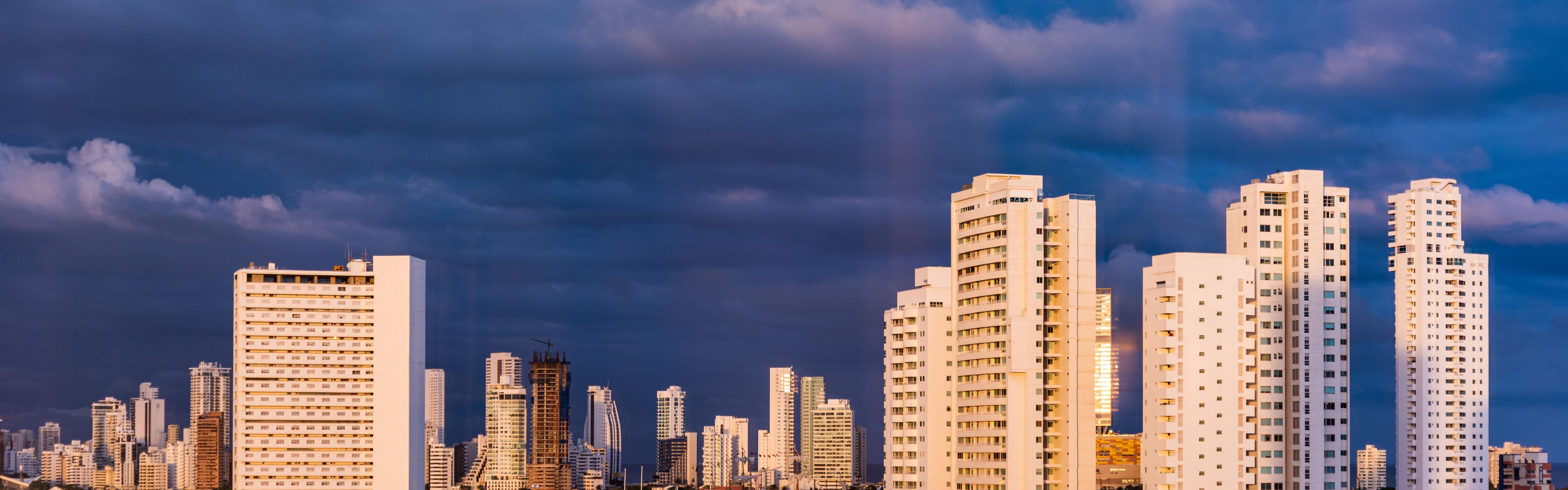View from the hotel to Club Nautico of Cartagena