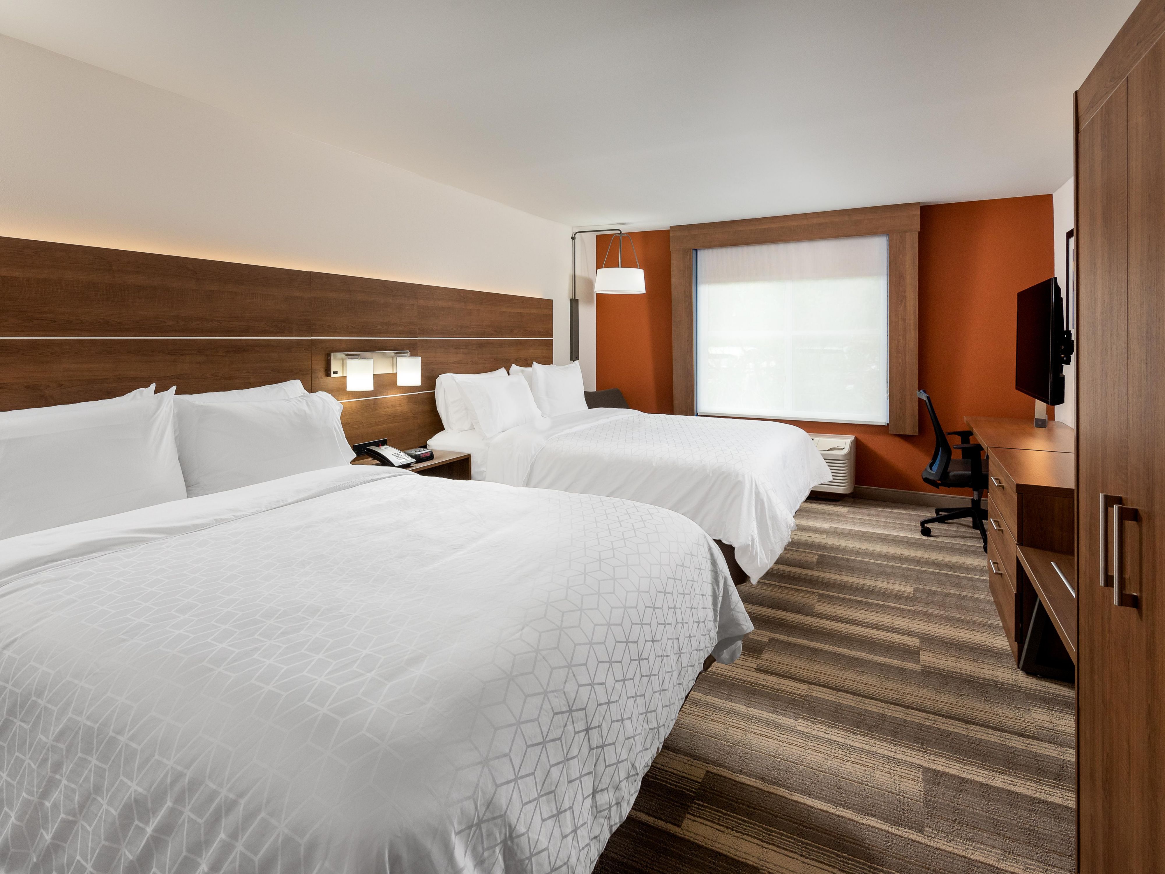 Relax in our Standard 2 Queen before your UNC Campus Tour!