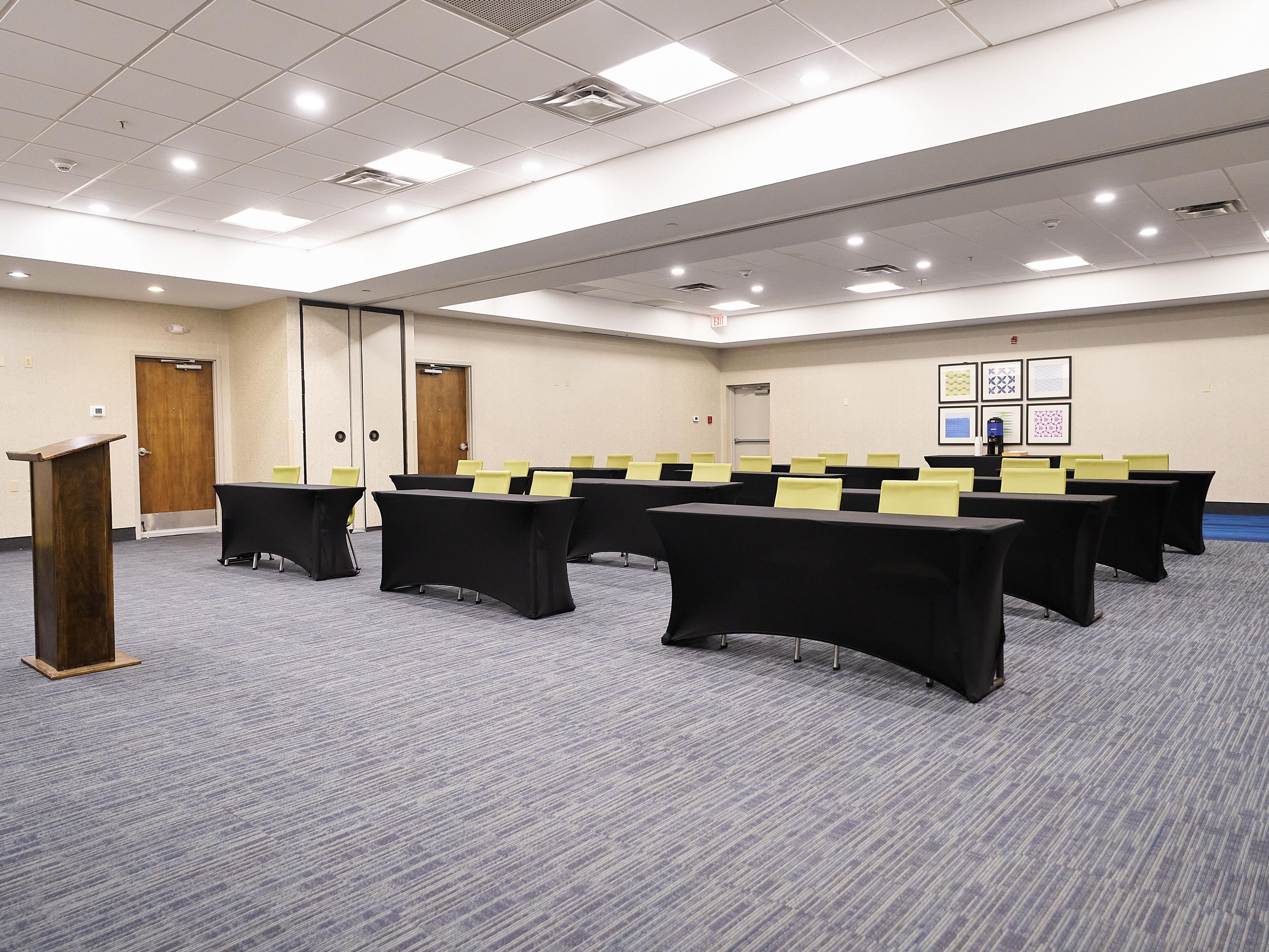 Need a meeting space in Charleston, WV? Book our event space, conveniently located on the first floor. From bridal showers to having a sports team hangout space, we can do it all. Ask us about catering options.