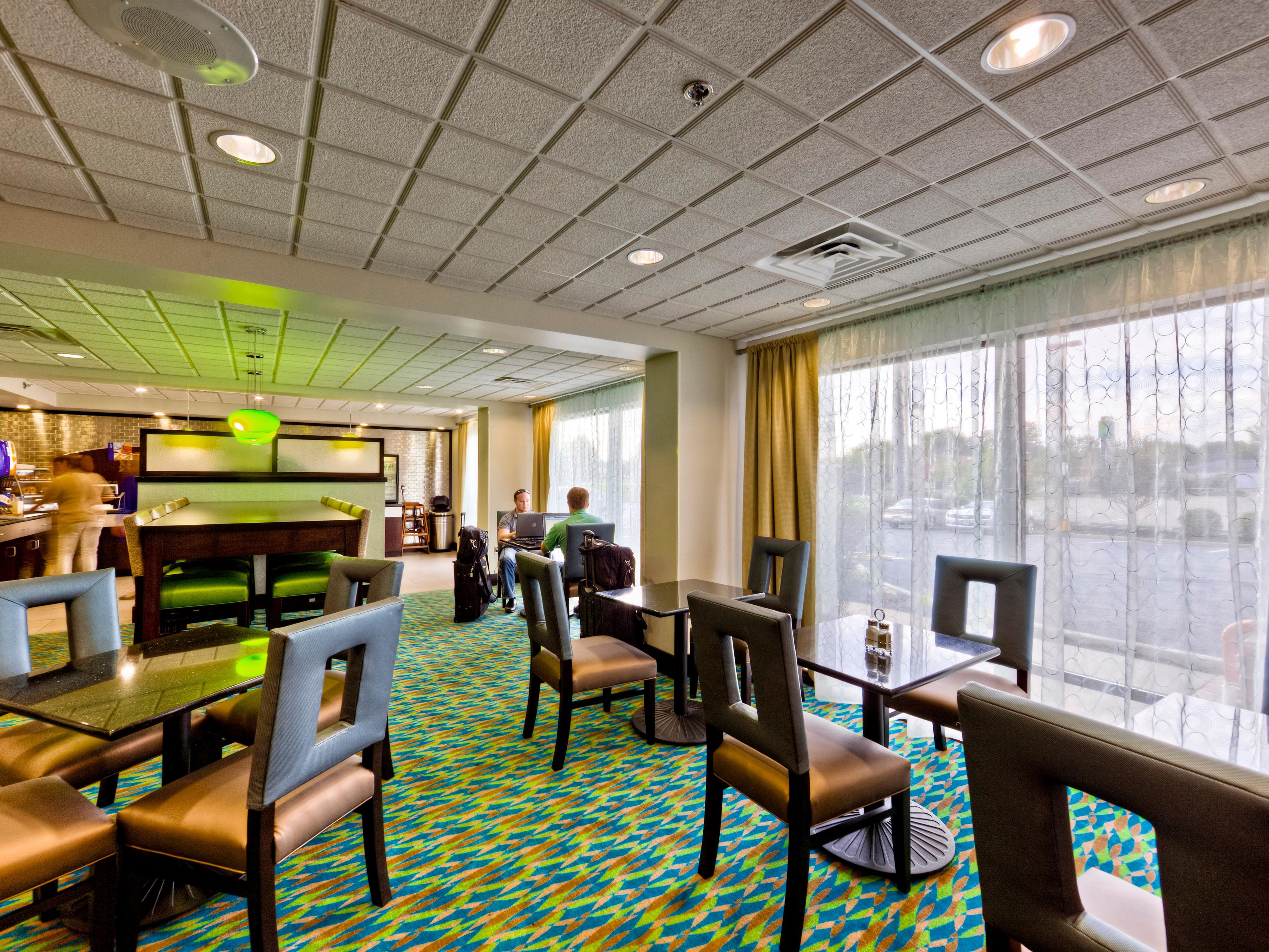 Complimentary Hot Breakfast Buffet Daily 