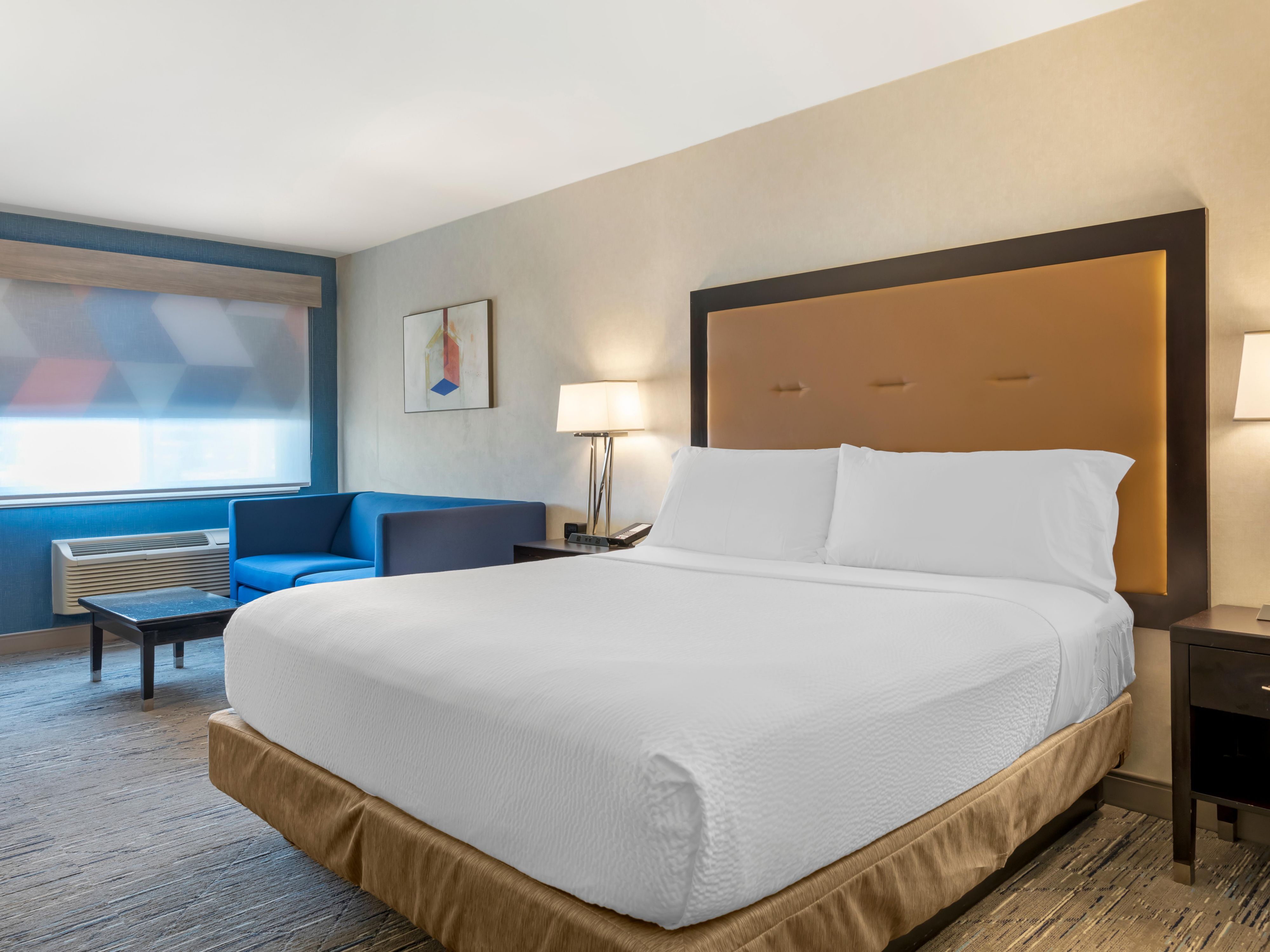 At the end of a long day, relax in our clean, fresh guest rooms.