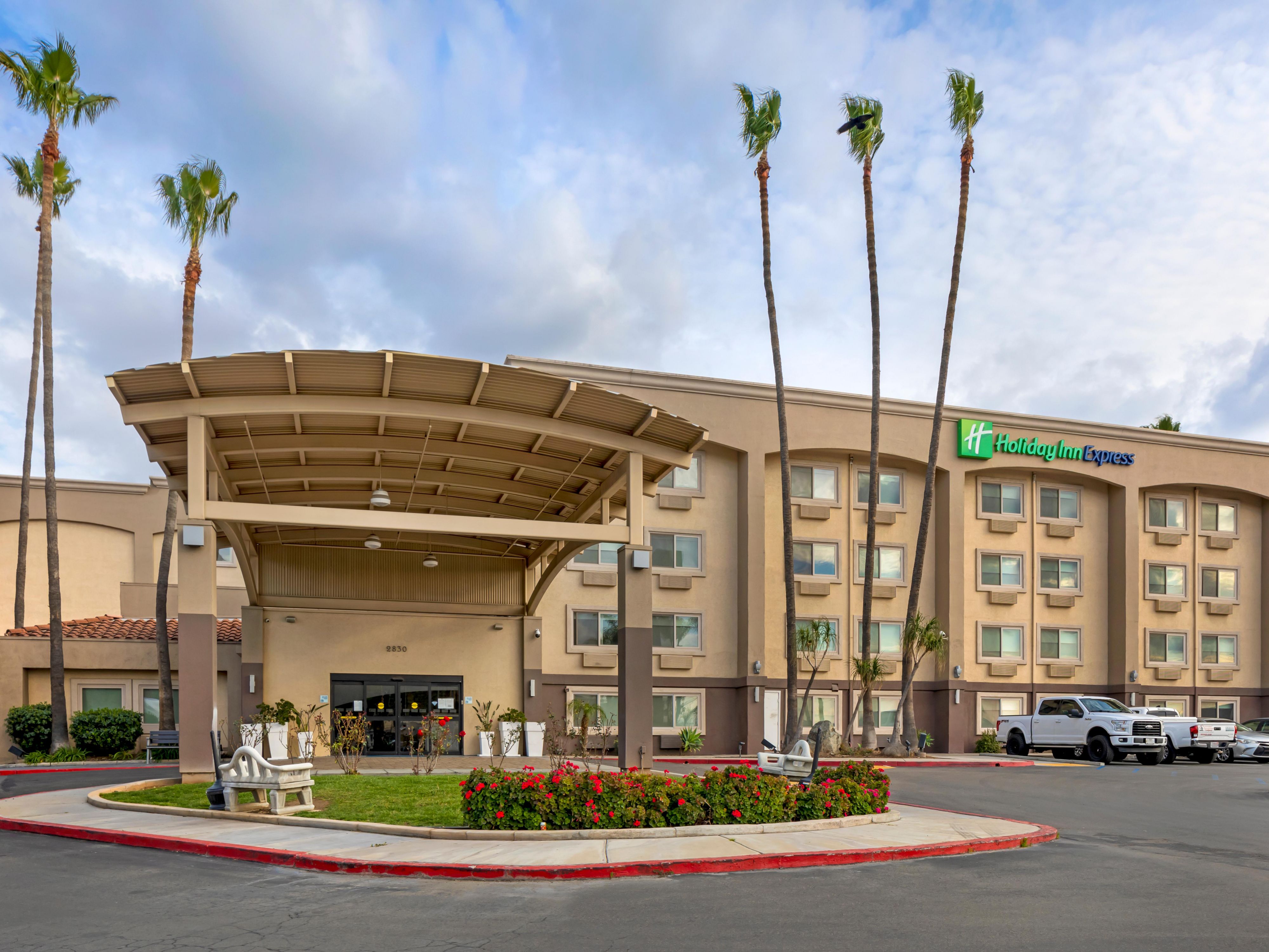 Staying in the Colton-Riverside area? Holiday Inn Express Colton Riverside North is the only IHG hotel in Colton California to earn your IHG Reward Points for members. Free to enroll in IHG Reward Club-- ask the front desk about the benefits and rewards!