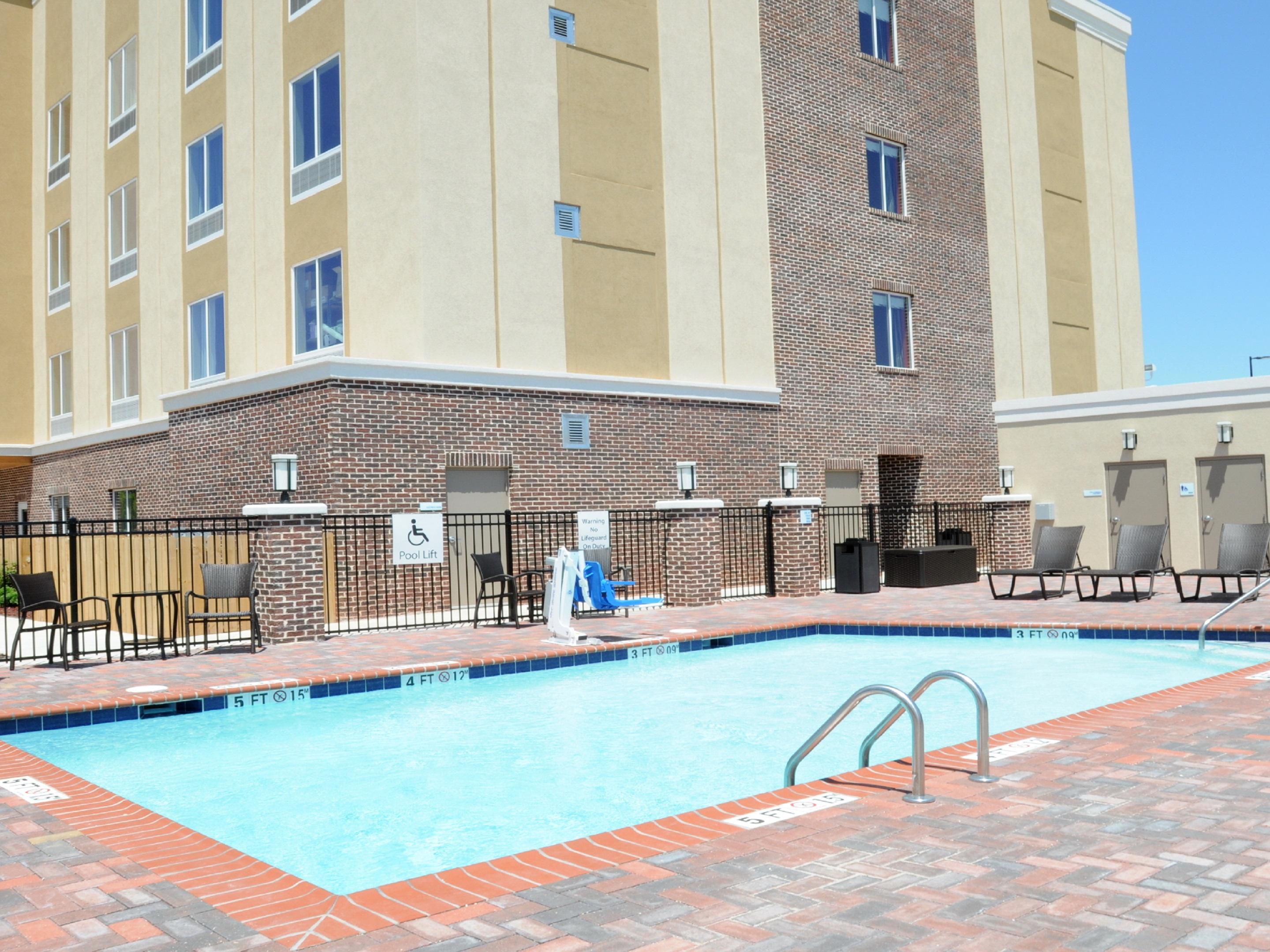 Soak up the sun in our seasonal outdoor pool.