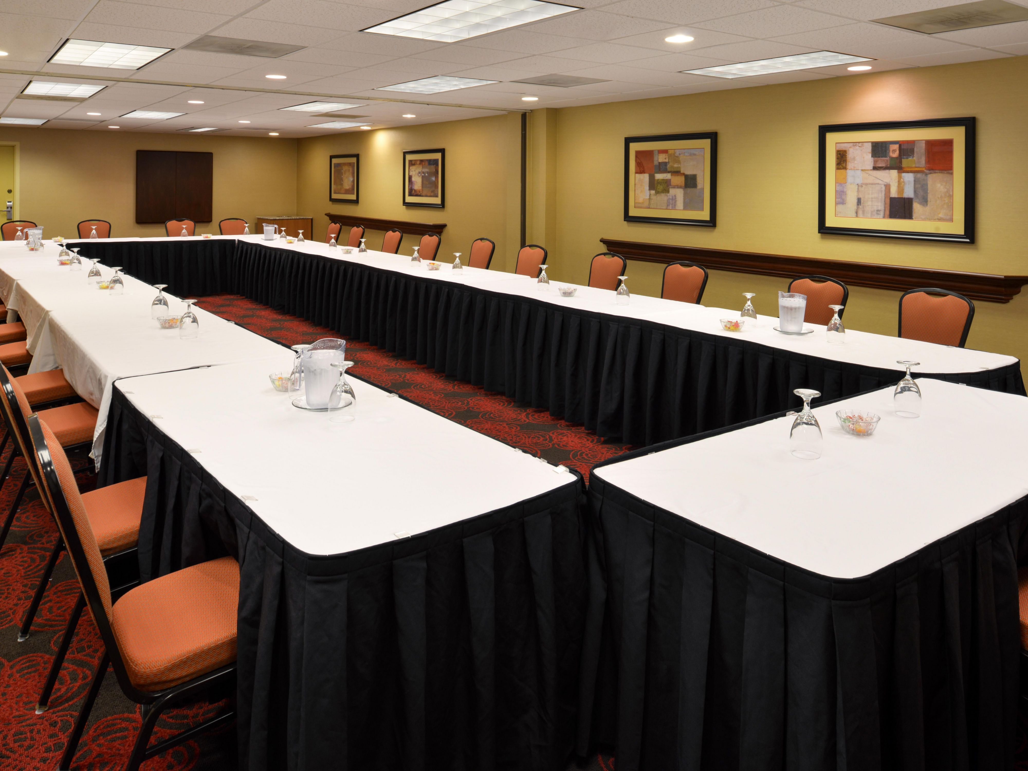 Looking to host a corporate event? Need meeting space? We might have the perfect set up for you. Please contact our Director of Sales Laura Tews for more information. 