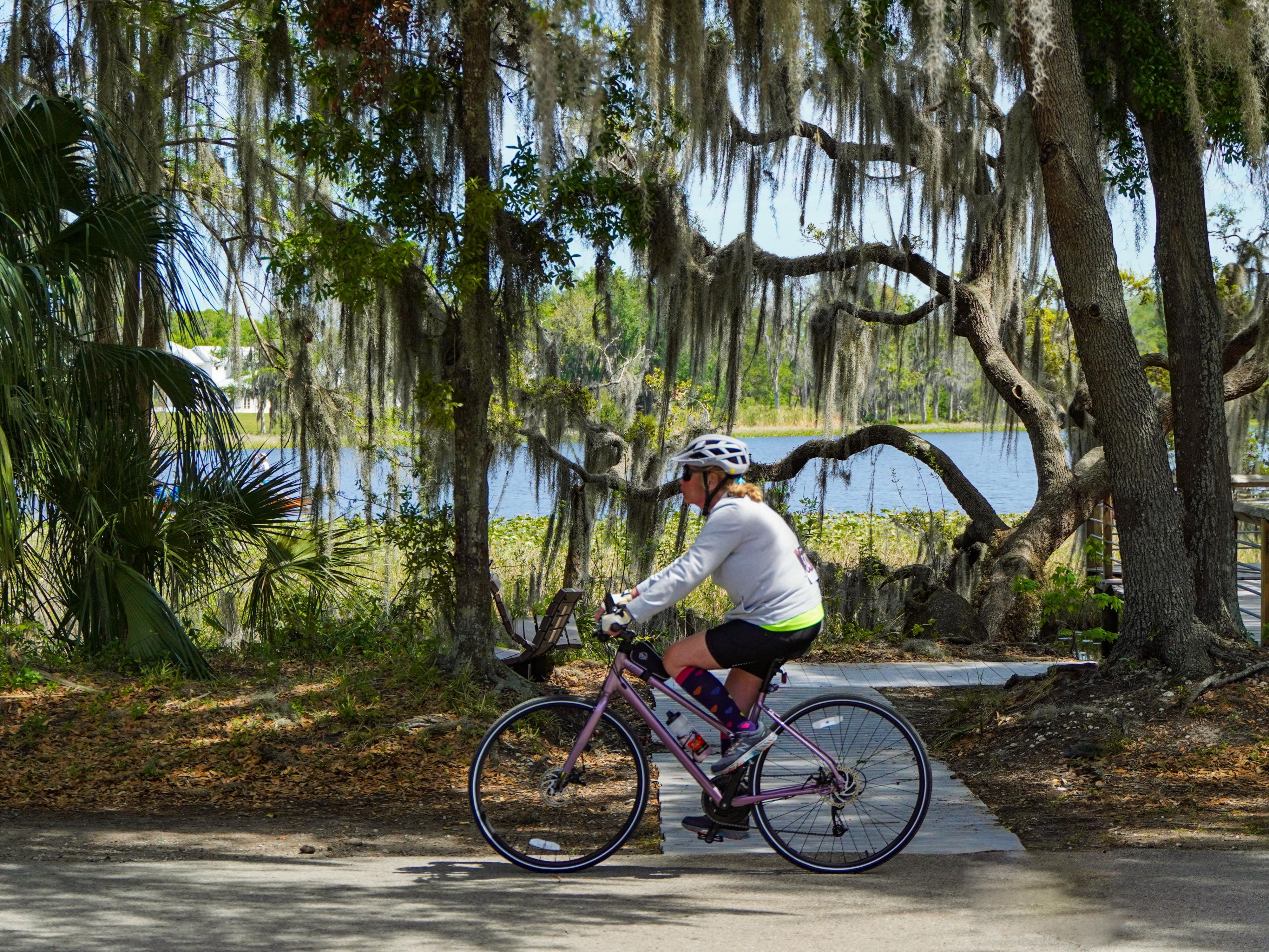 The Withlacoochee State Trail spans 46 scenic miles through forests, small towns, and quiet countryside, offering one of Florida’s most enjoyable cycling experiences for all skill levels. This is just one of so many options.