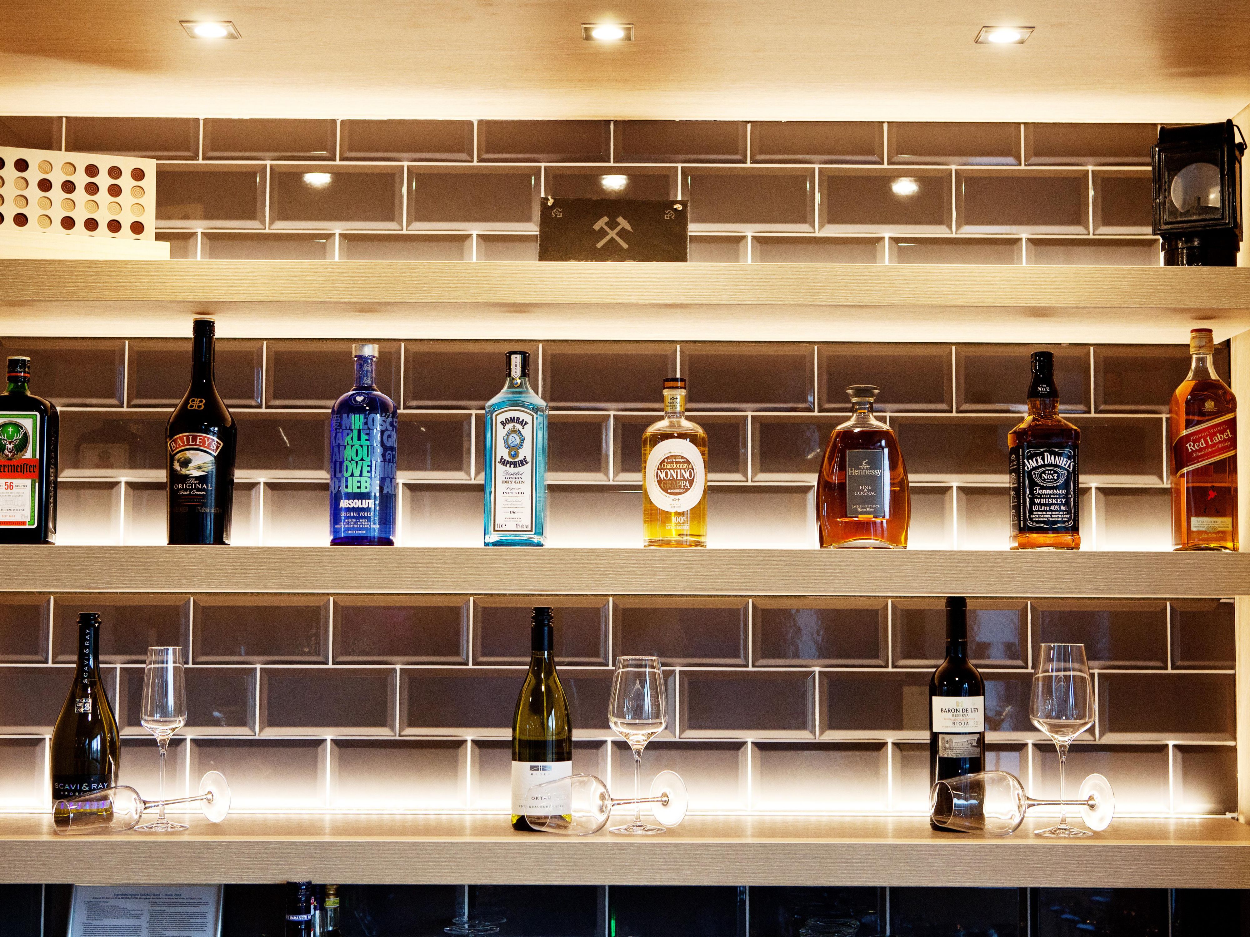 In our lobby you can have a break for a relaxing drink