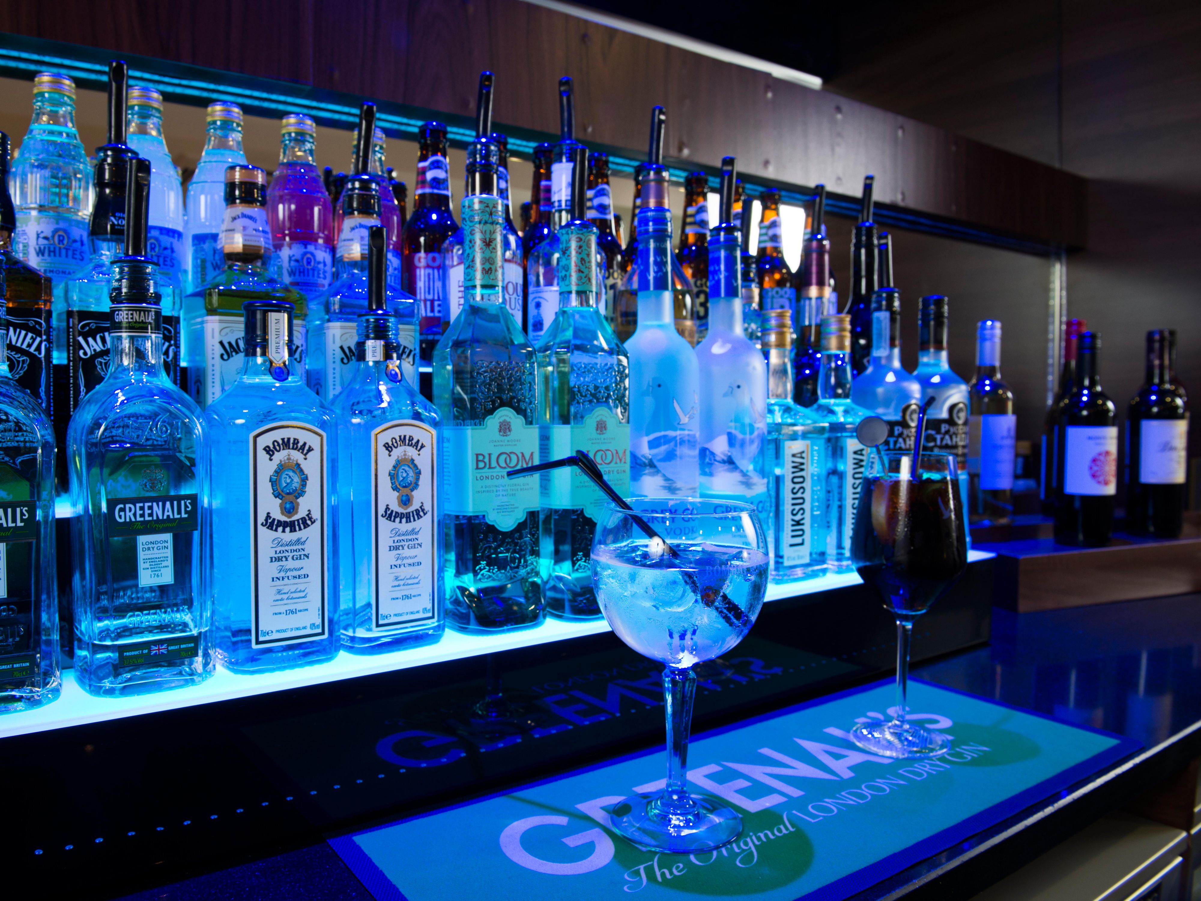 There's plenty to pick from at the bar