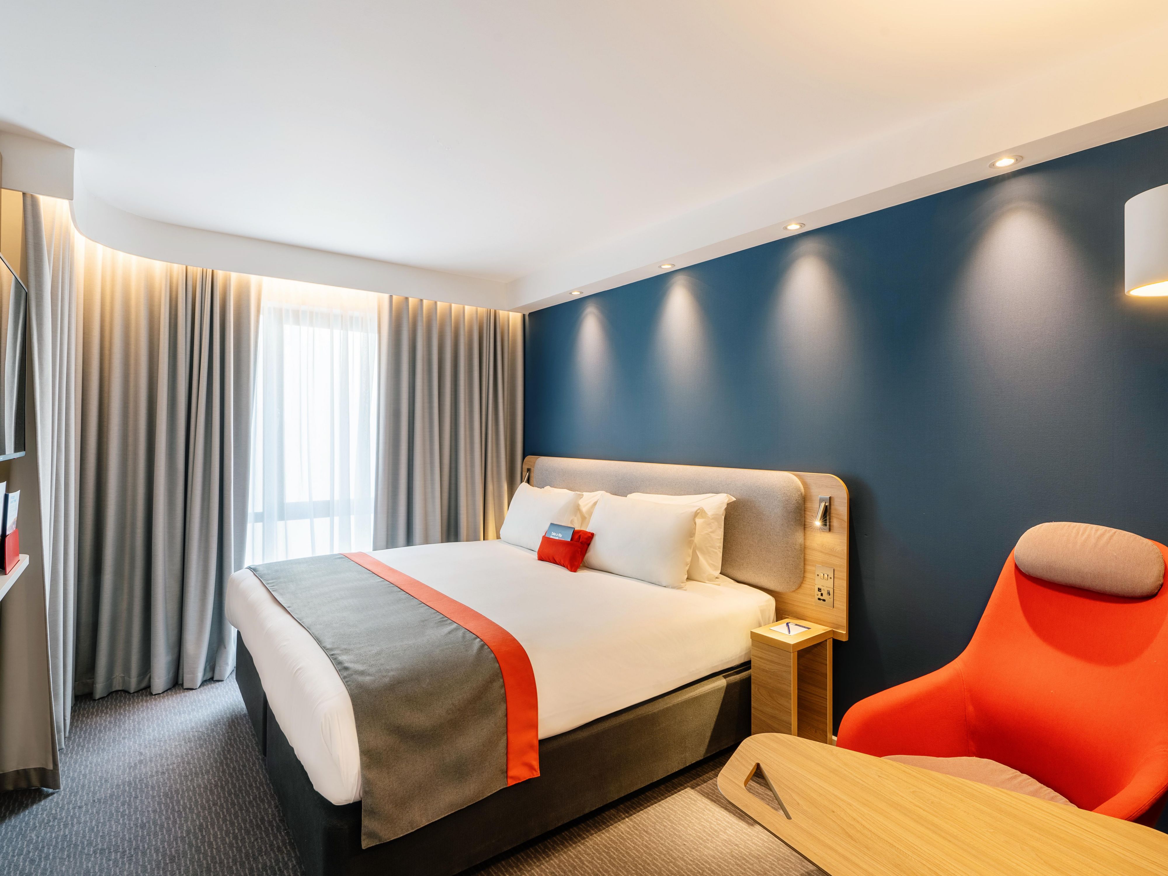 Enjoy a comfy night's sleep in our modern new bedrooms!