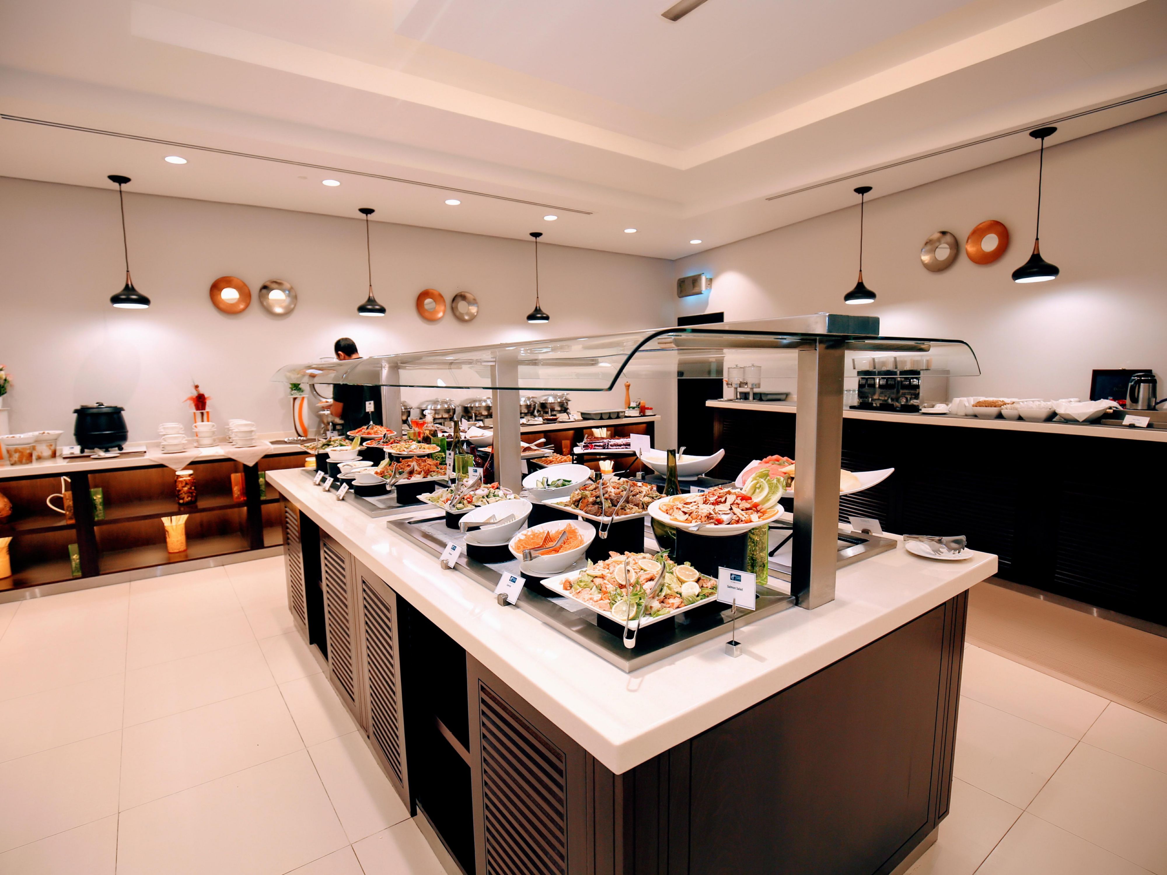 While staying at Holiday Inn Express Dubai - Internet City, your breakfast will always be free or if you prefer you can enjoy our Grab & Go options.