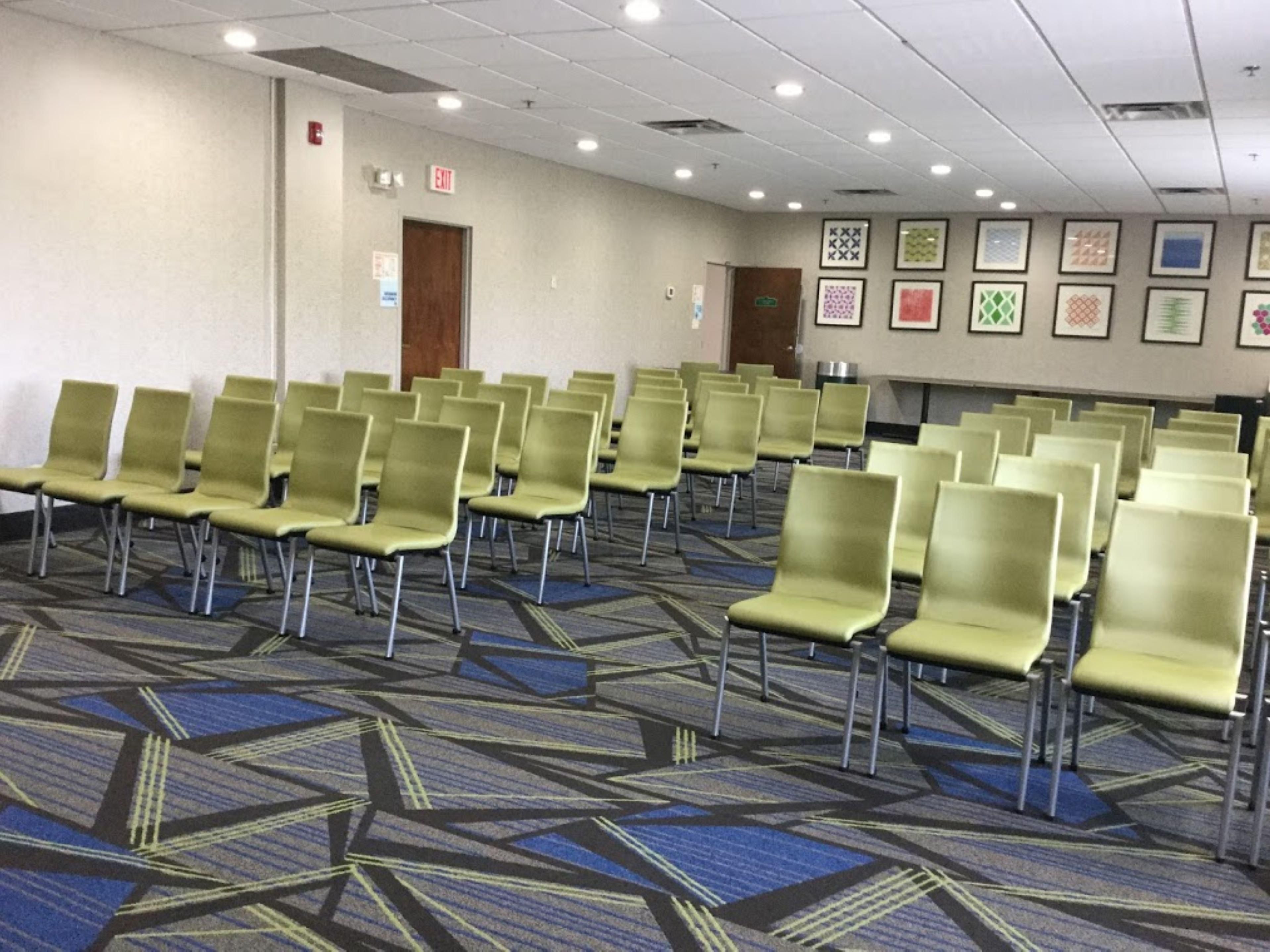 IHG's "Meetings & Events Collection Offer" includes a complimentary meeting room for group bookings with a minimum of 10 bedroom bookings per night during event. Call us now for availability 410-819-6500.