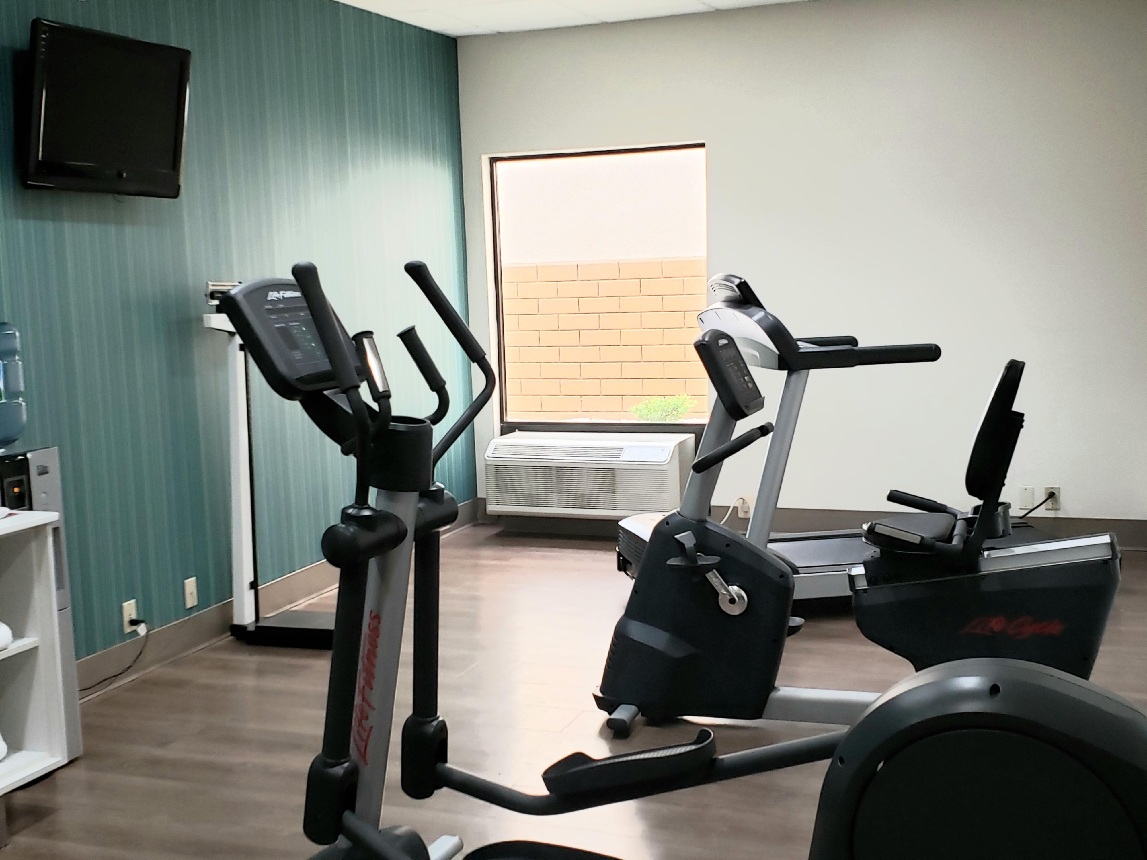 Enjoy an effective workout at our Hotel Fitness Center