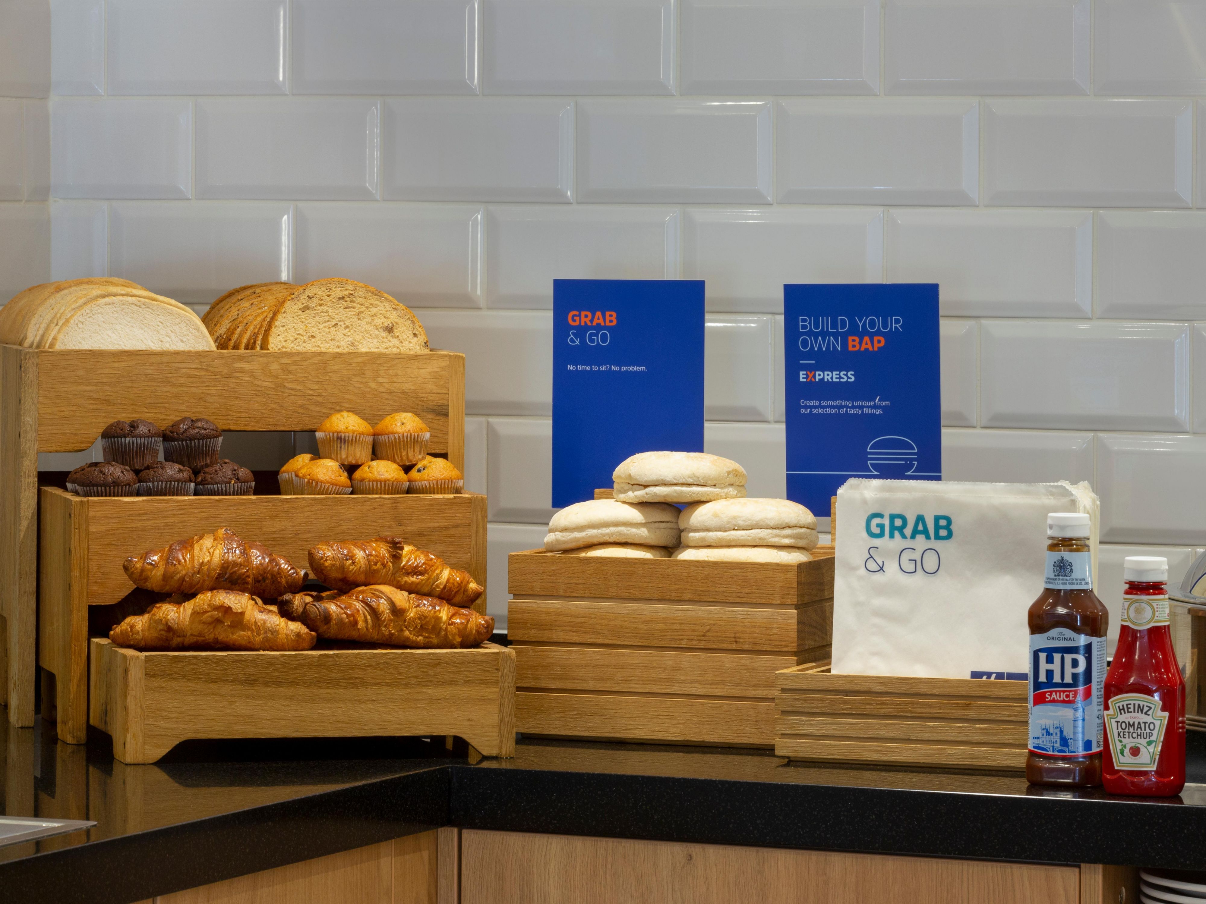 Our Express Free Breakfast buffet is included in the rate. Enjoy a selection of local favourites including, bacon, Cumberland sausage, baked beans and scrambled egg. 