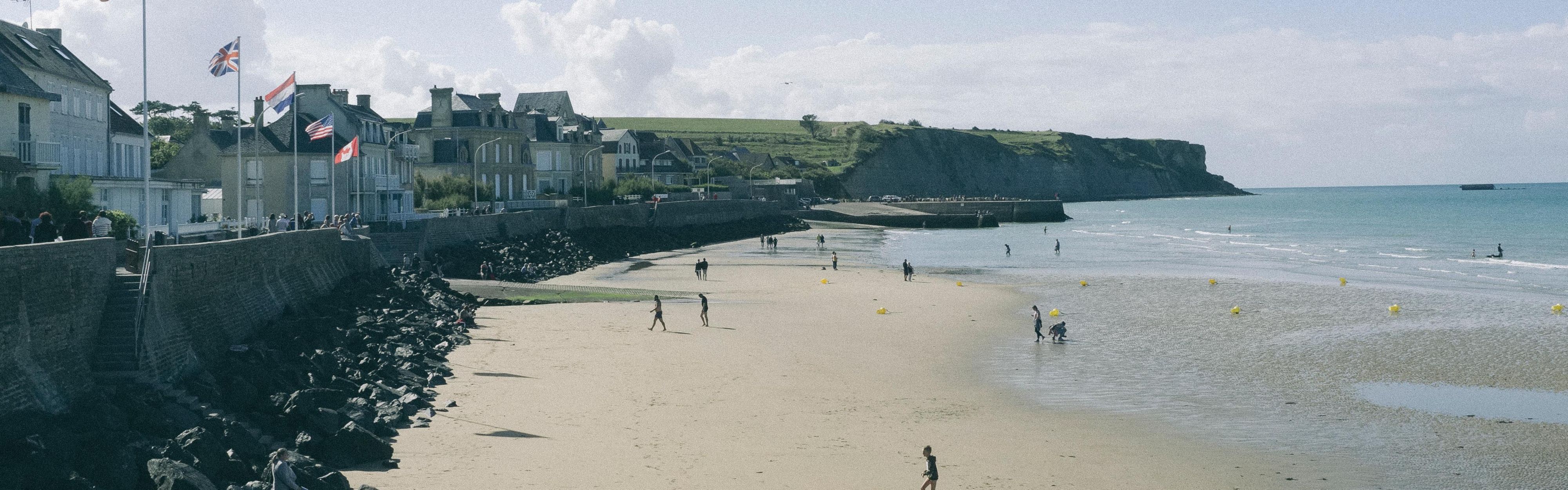 D-day beaches