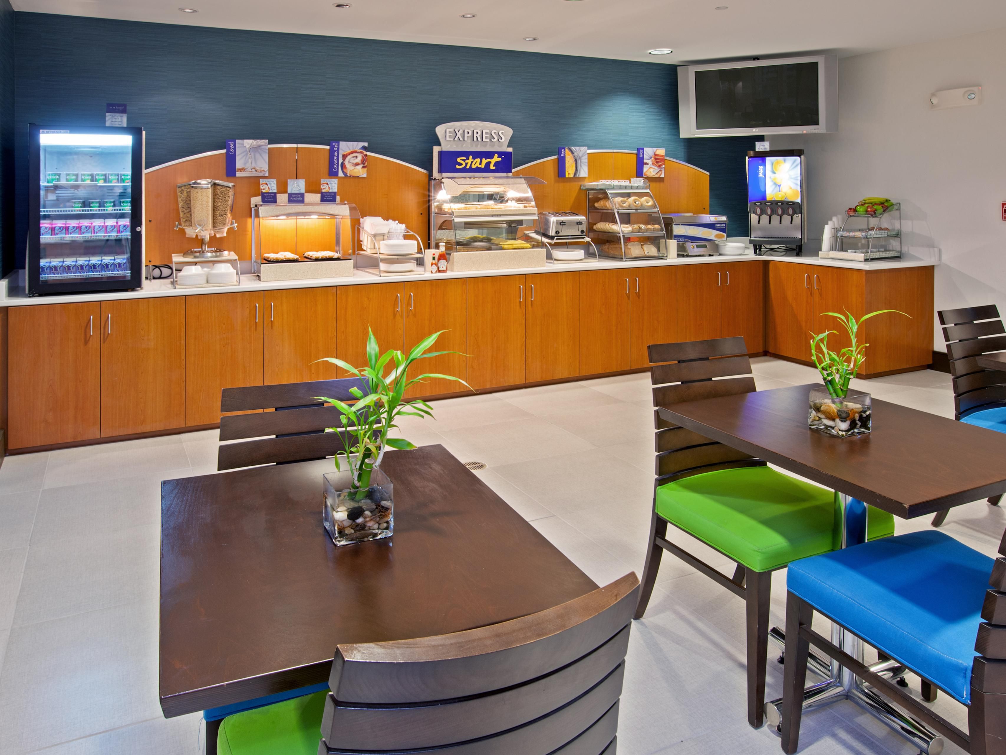 Breakfast of Champions! As always, our complimentary hot coffee is available around the clock. Grab a plate, fuel up, and Be The Readiest to kick start your day.