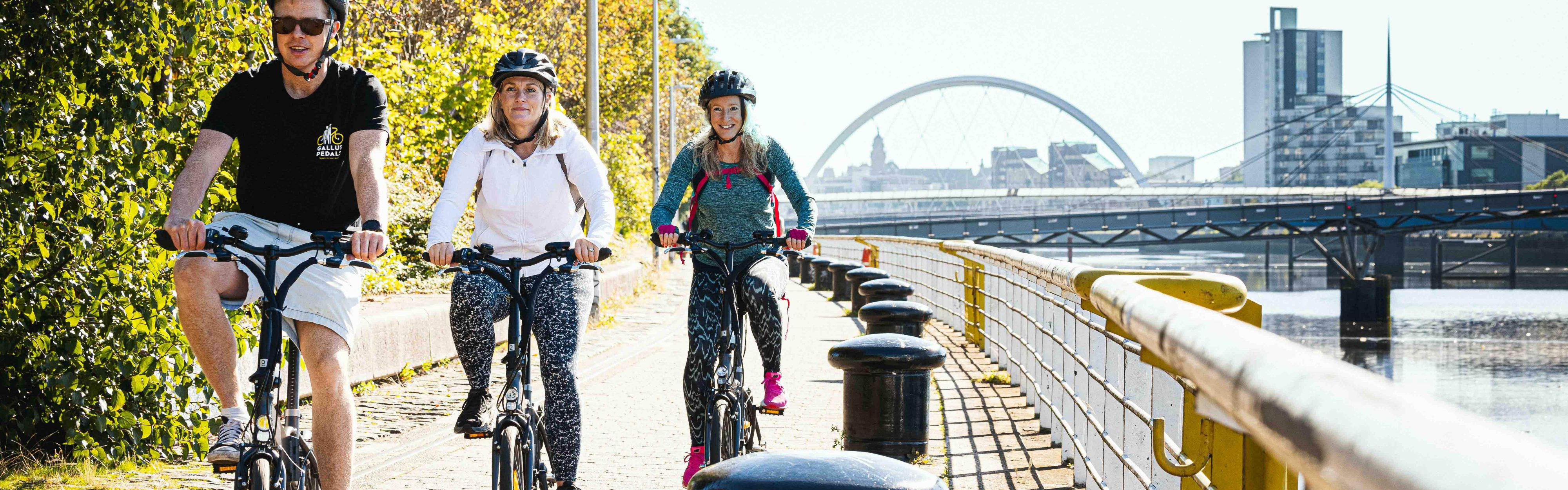Explore Glasgow in style on two wheels with Gallus Pedals.