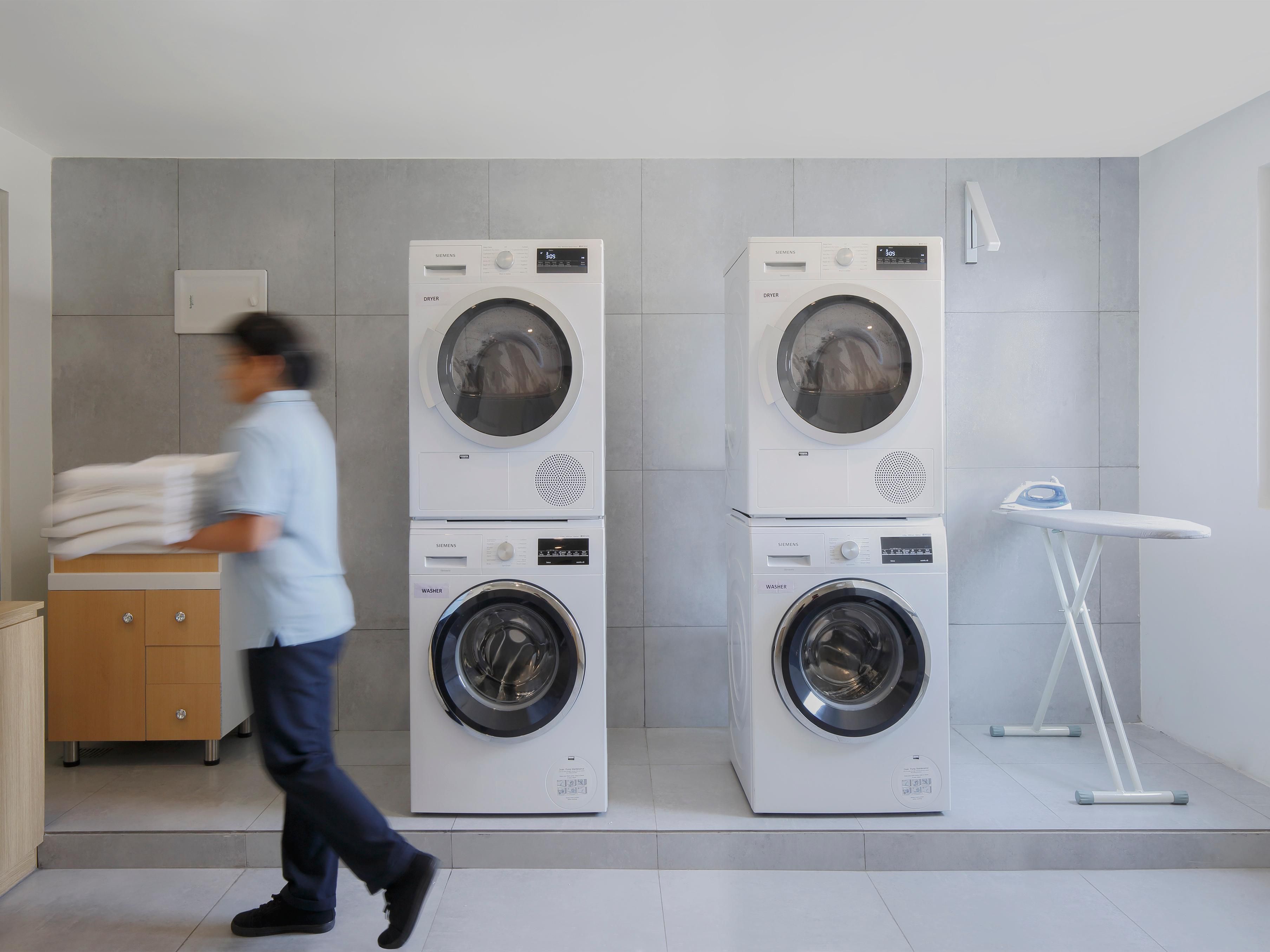 Travel is fun but doing laundry while travelling can be a tedious chore. However, washing your clothes during a trip gives you the advantage of being able to pack less. We want our guests to feel at ease, so we have a laundry room with washers and dryers where they can do their laundry at hotel itself. Laundry facility is available free of charge.