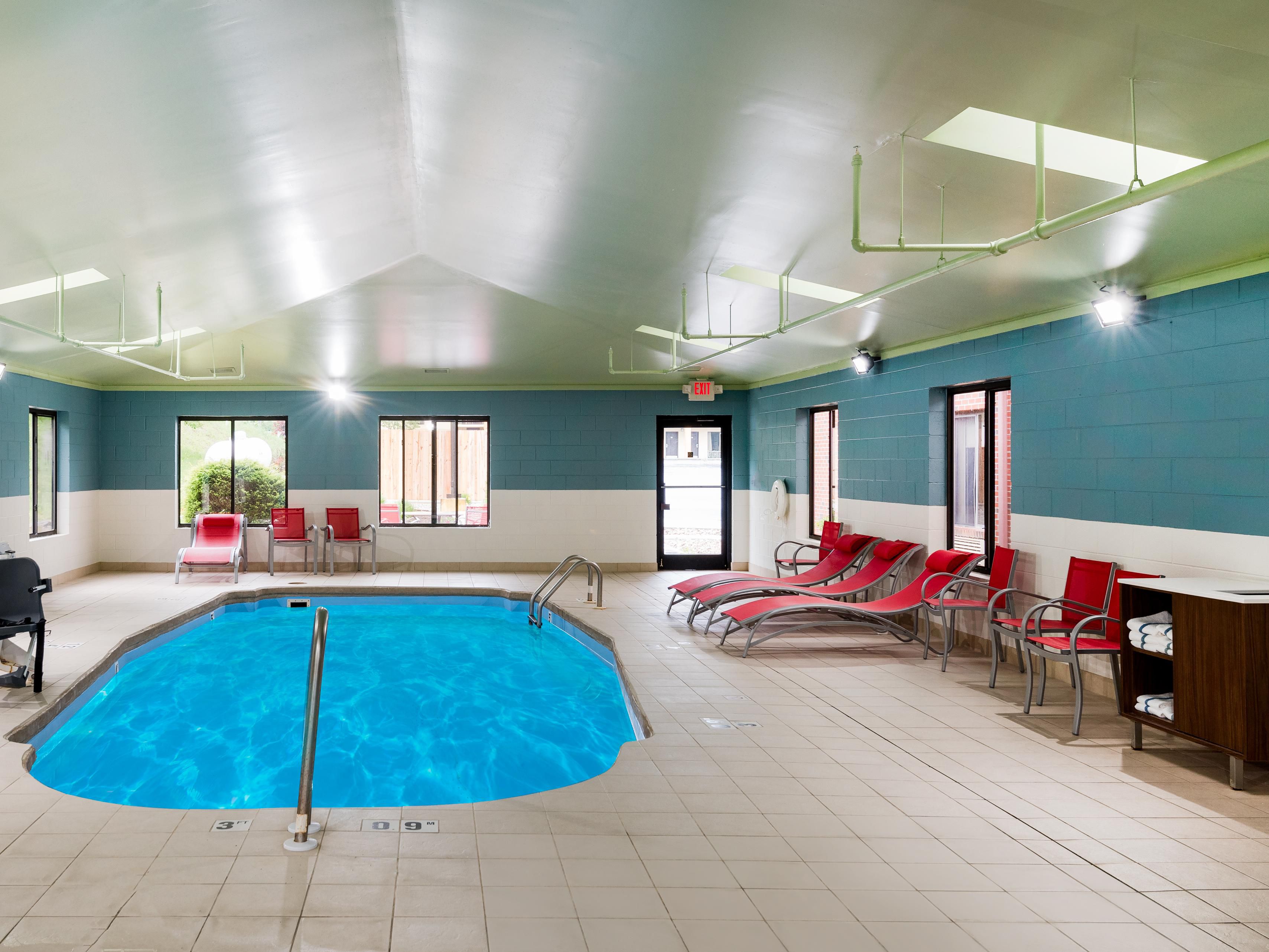 Hang out at our pool at the Holiday Inn Express Hillsville